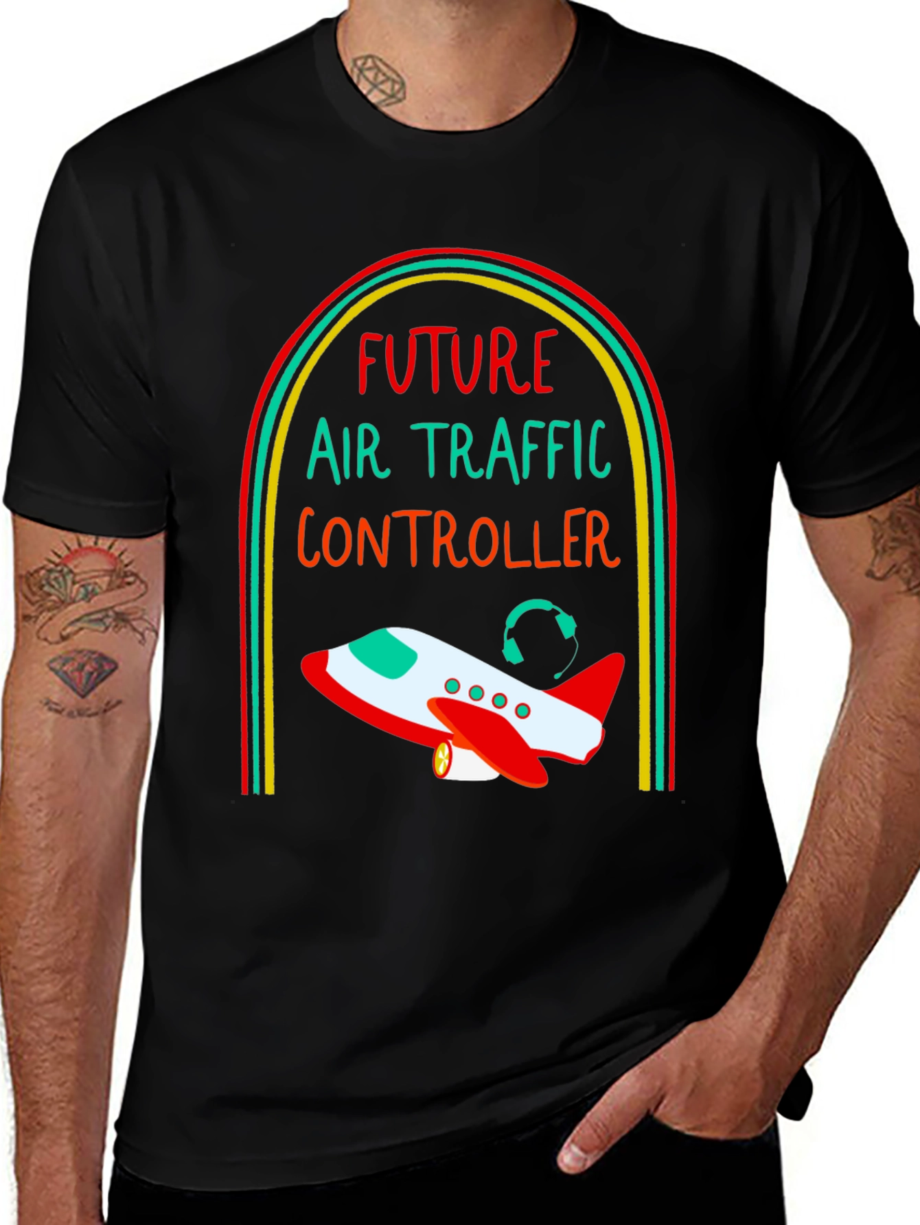 Variant 17 of Future Air Traffic Controller T-Shirt