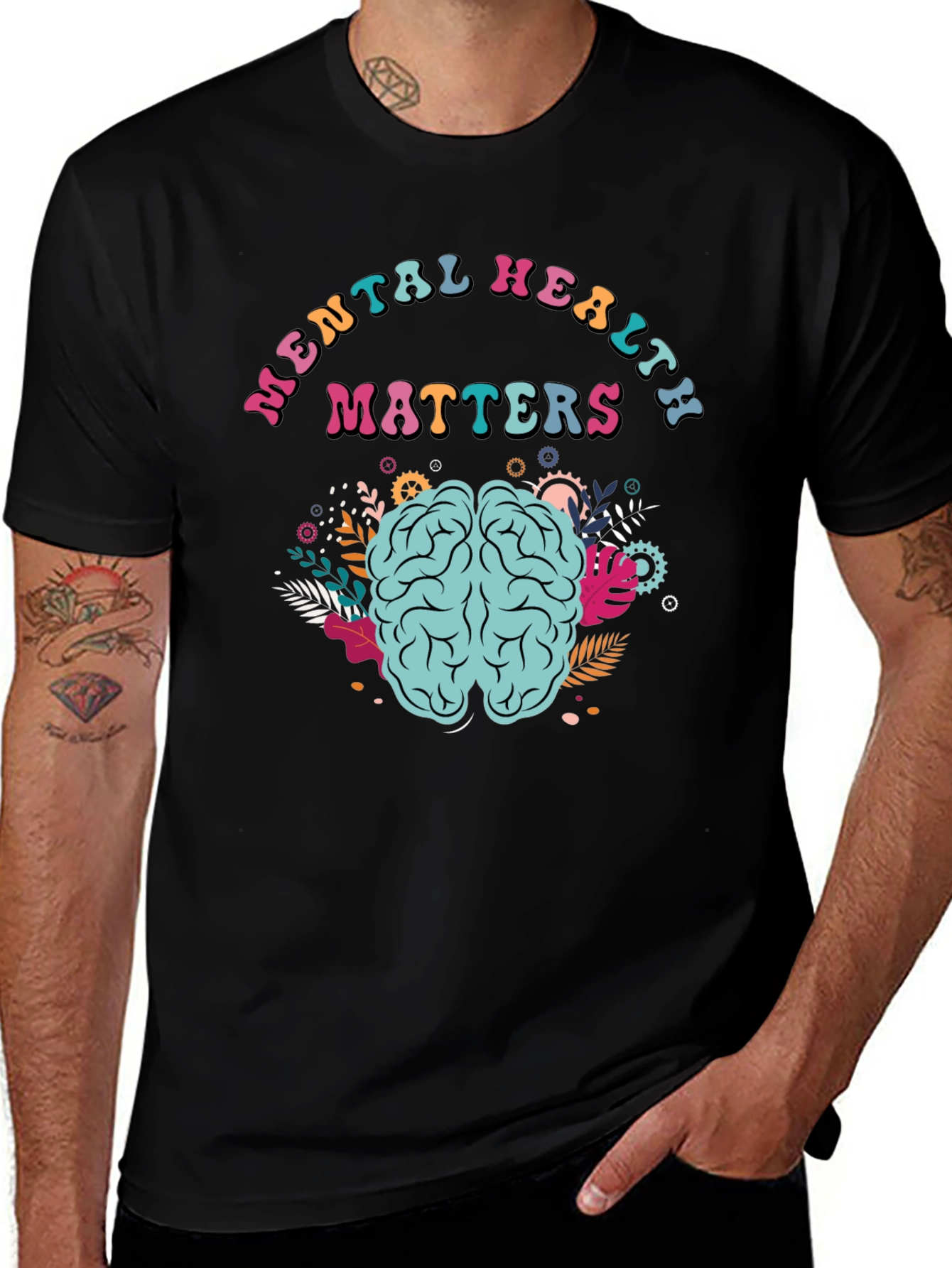 Variant 22 of Mental Health Matters Graphic T-Shirt