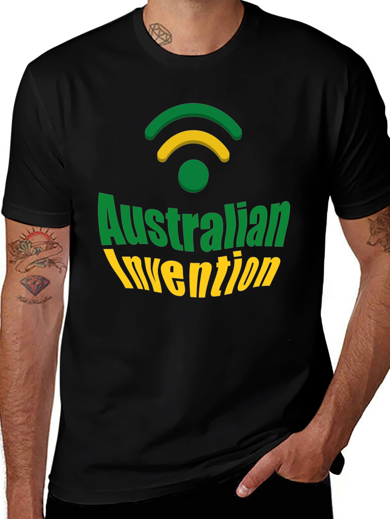 Australian Invention T-Shirt - Novelty Design