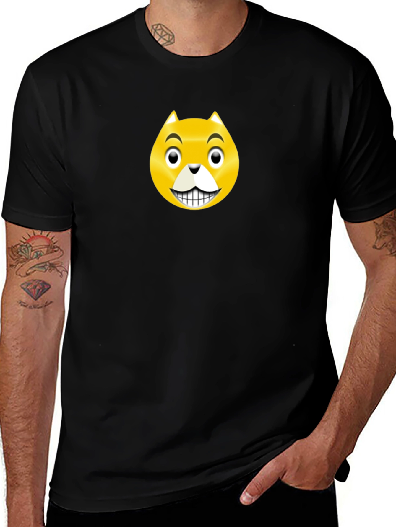 Variant 16 of Funny Cat Emoji T-Shirt