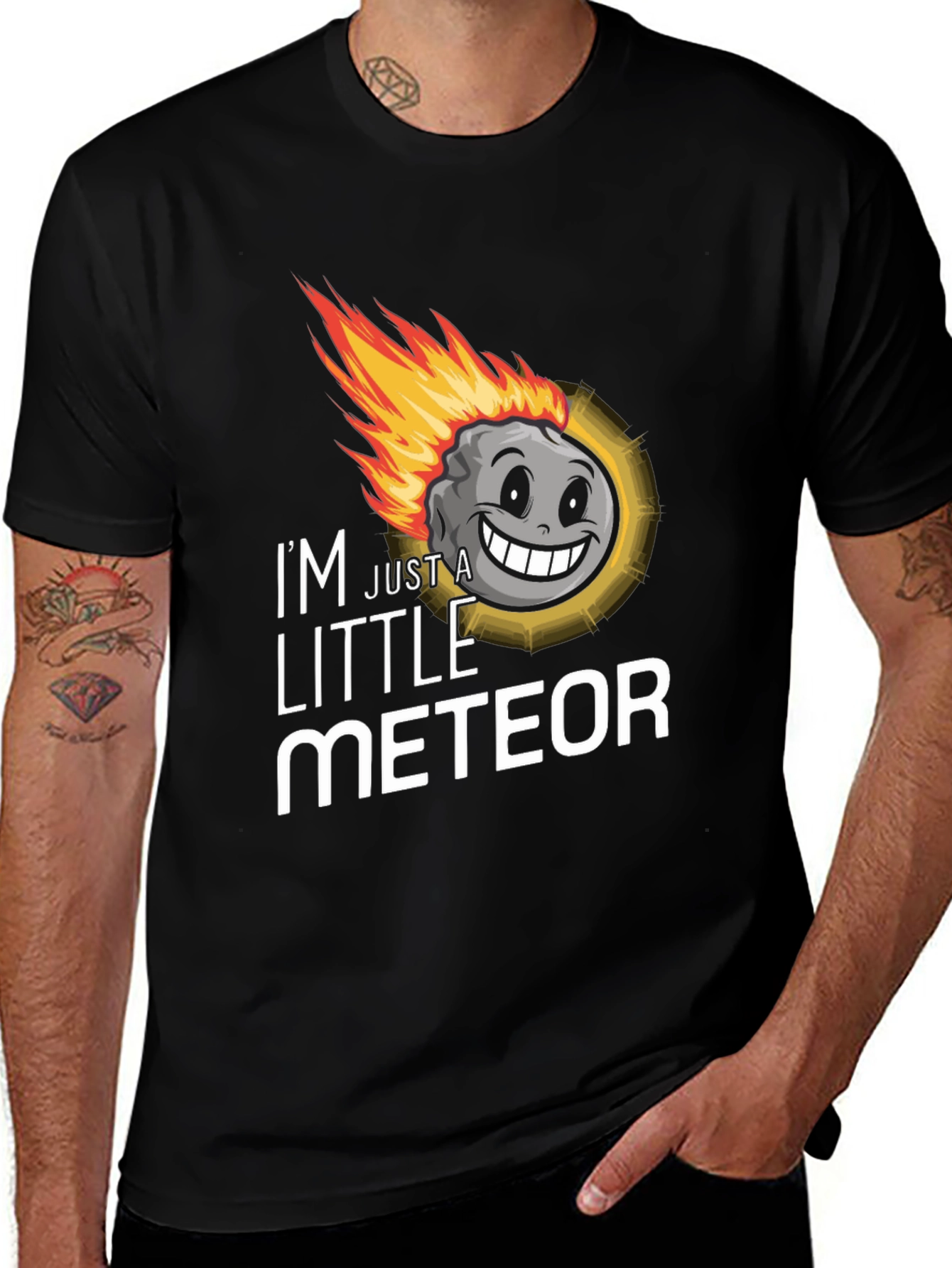 Variant 27 of I'm Just a Little Meteor Graphic T-Shirt