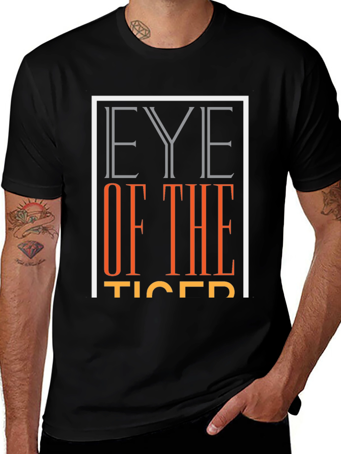 Variant 29 of Eye of the Tiger Graphic Tee