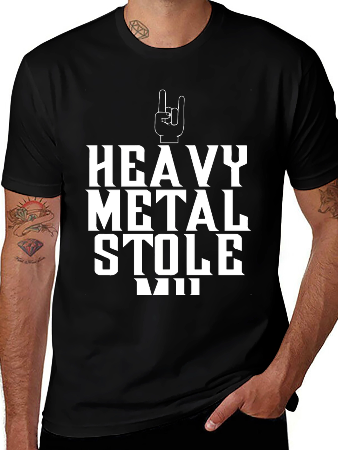 Heavy Metal Stole My Guitar T-Shirt