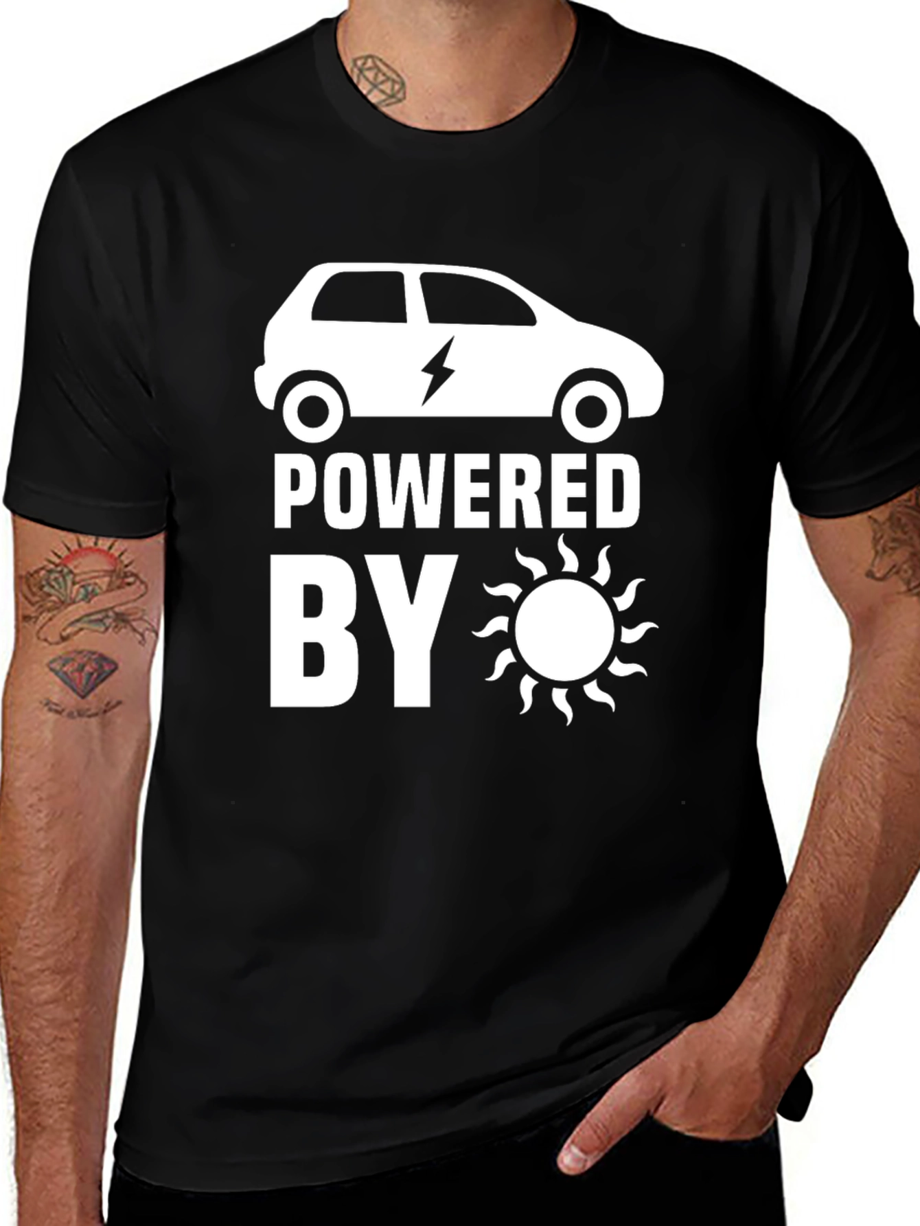 Powered by the Sun Graphic T-Shirt
