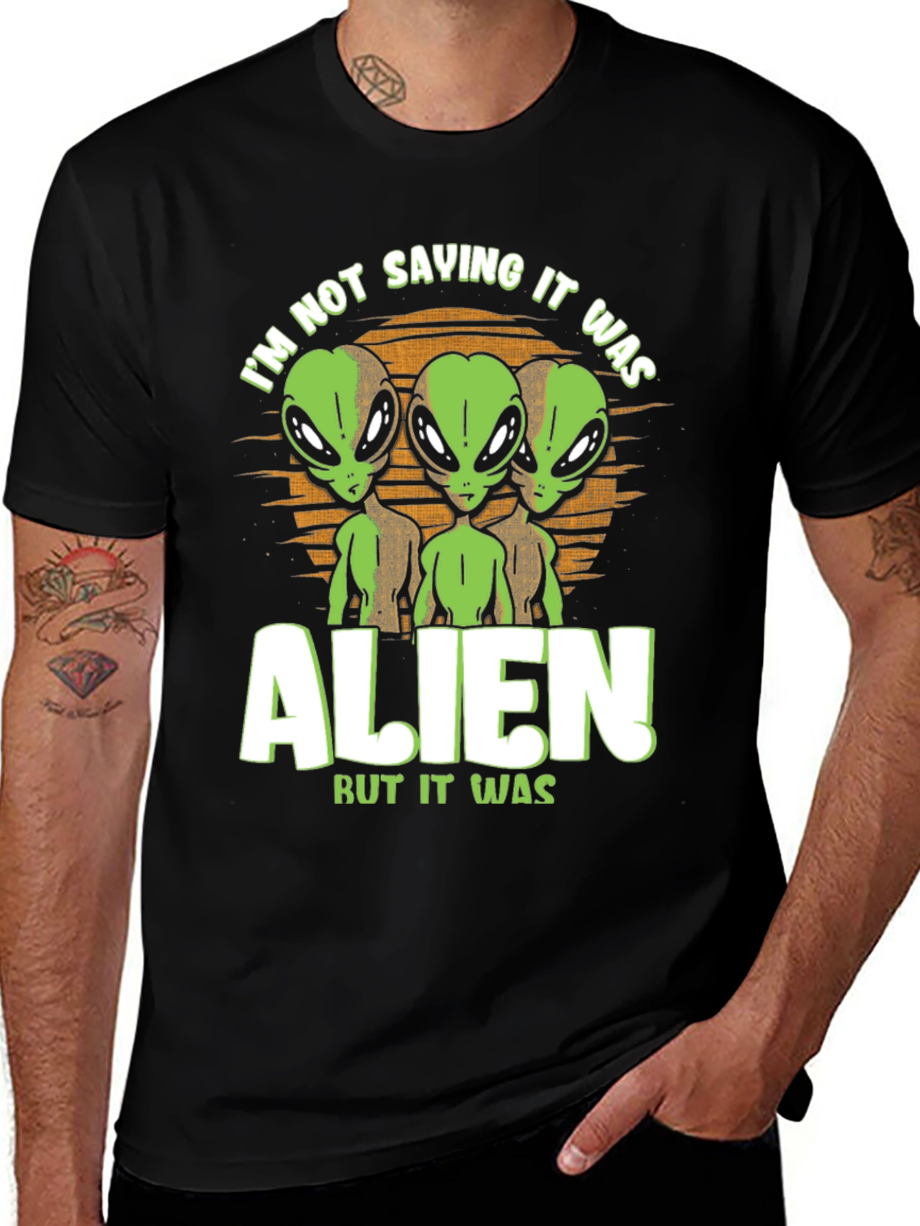 Variant 22 of Alien Graphic Tee: I'm Not Saying It Was