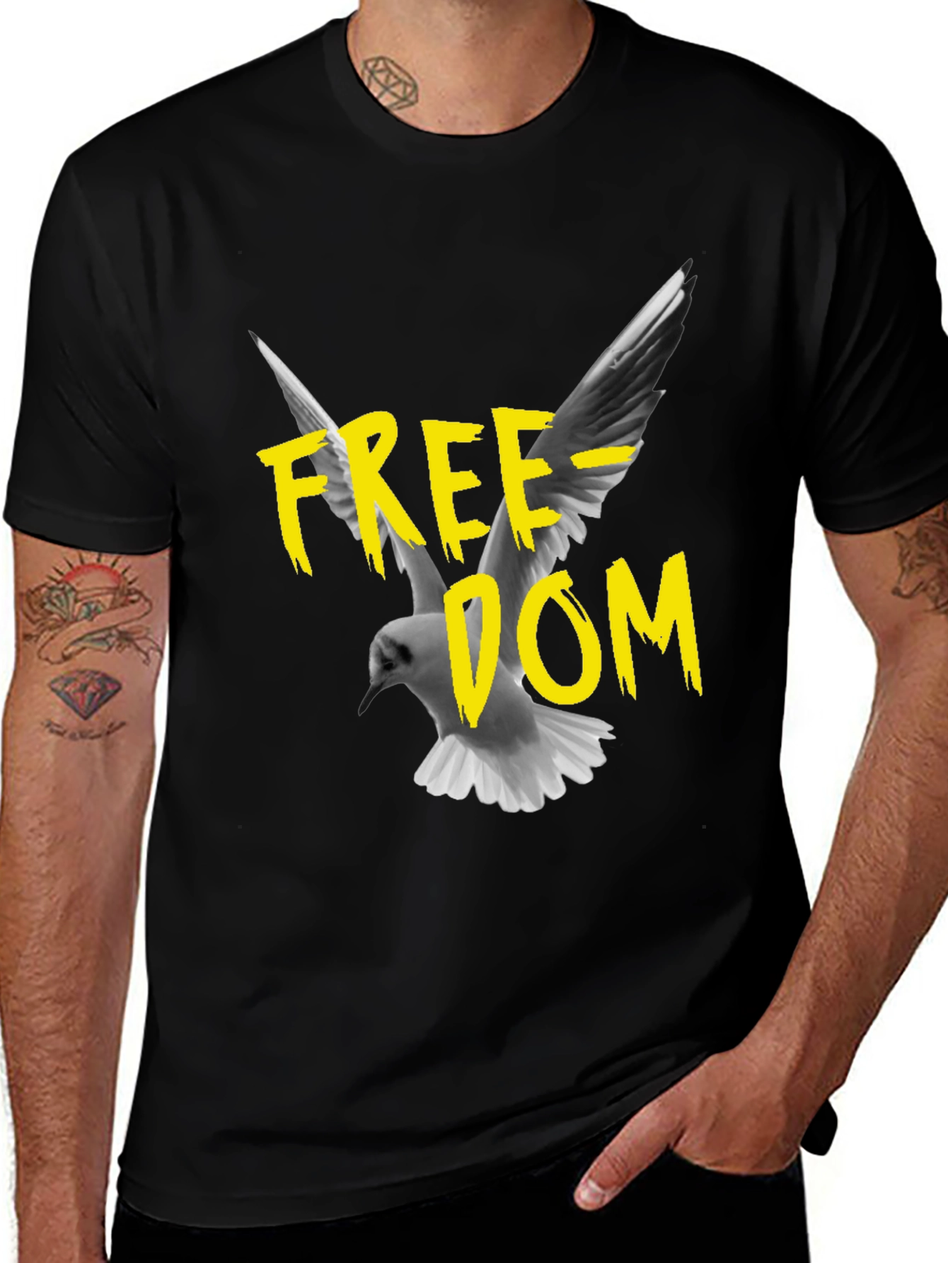 Freedom Bird Graphic T-Shirt
