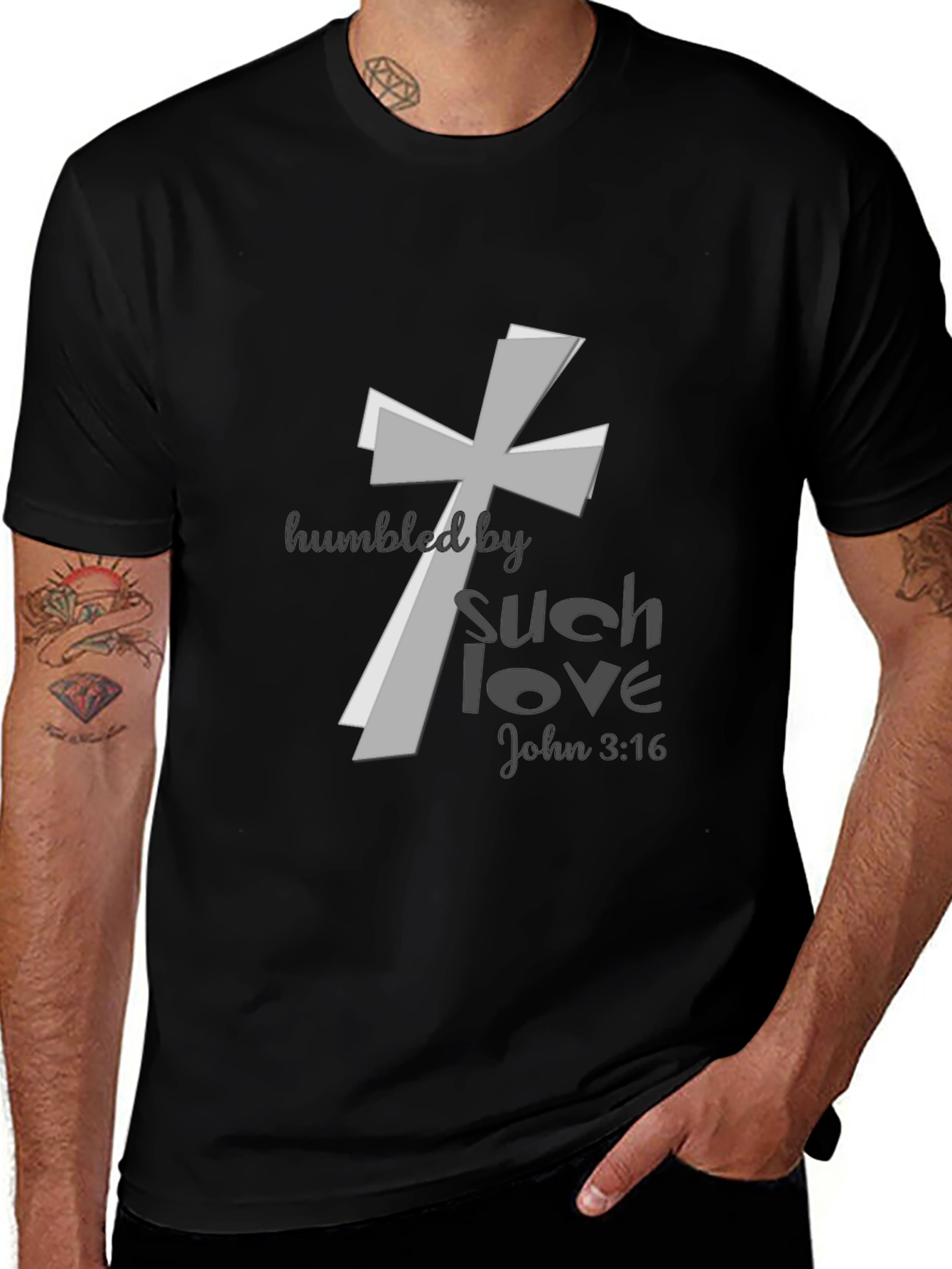 Variant 6 of Humbled by Such Love Christian T-Shirt