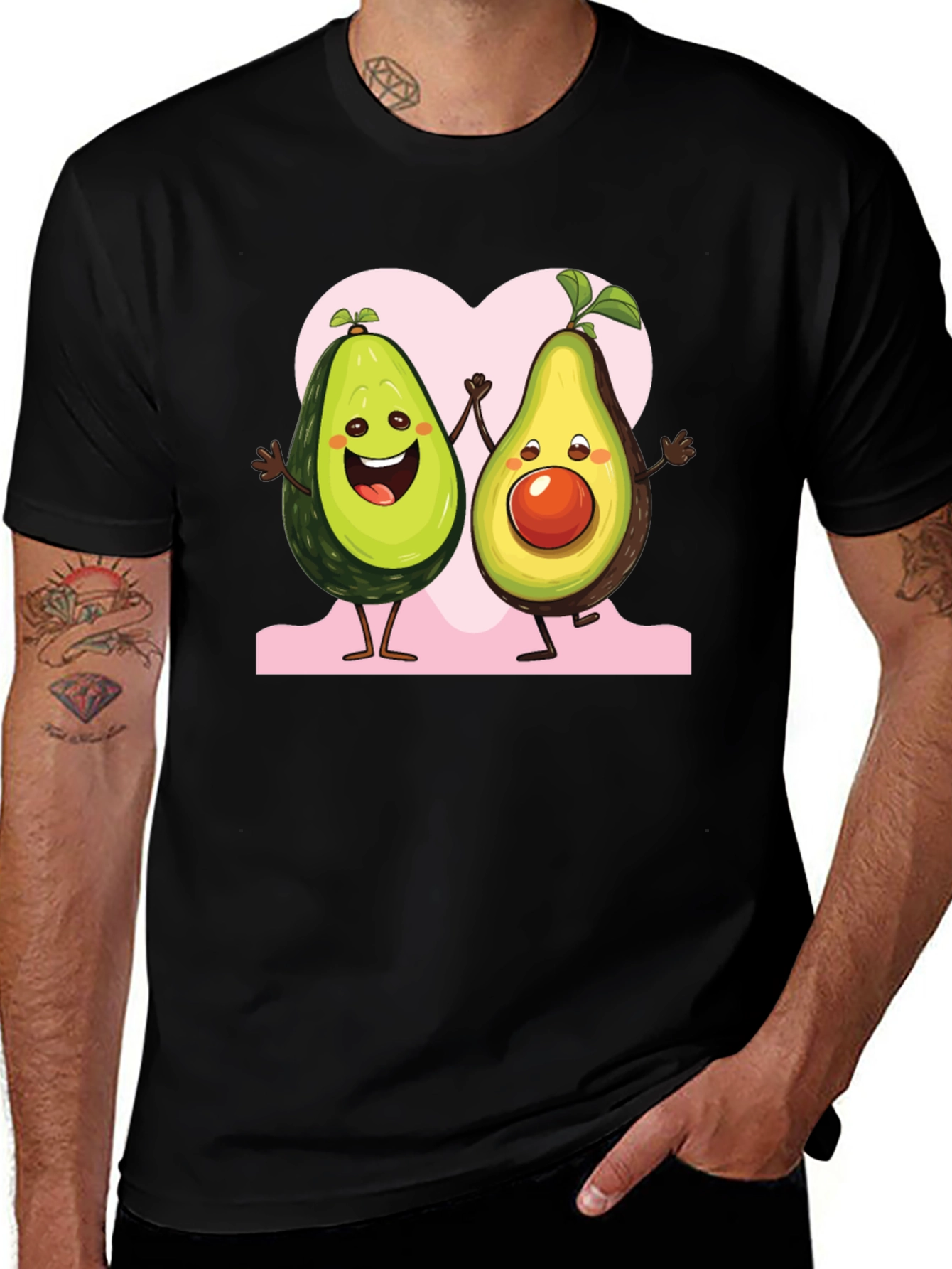 Variant 18 of Avocado Love Graphic Tee - Cute & Trendy