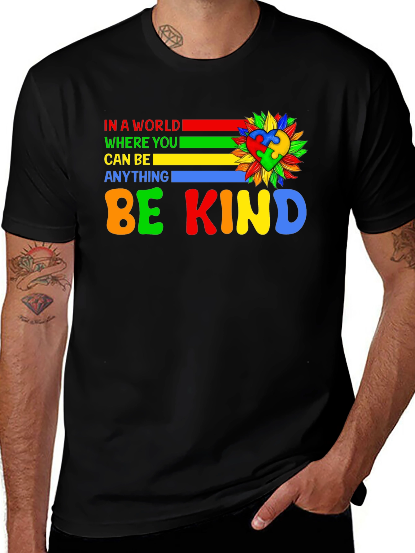 Be Kind Autism Awareness T-Shirt