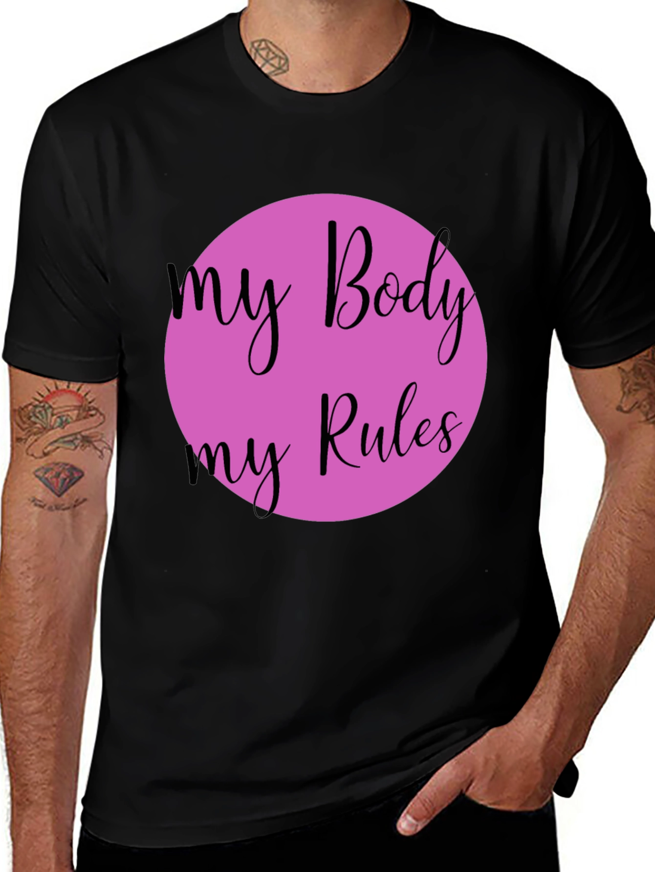 My Body My Rules Graphic Tee