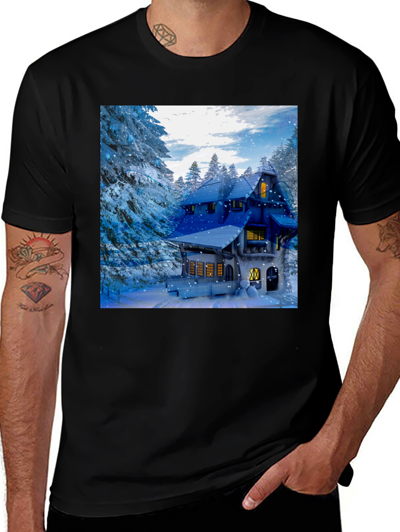 Winter Cabin T-Shirt