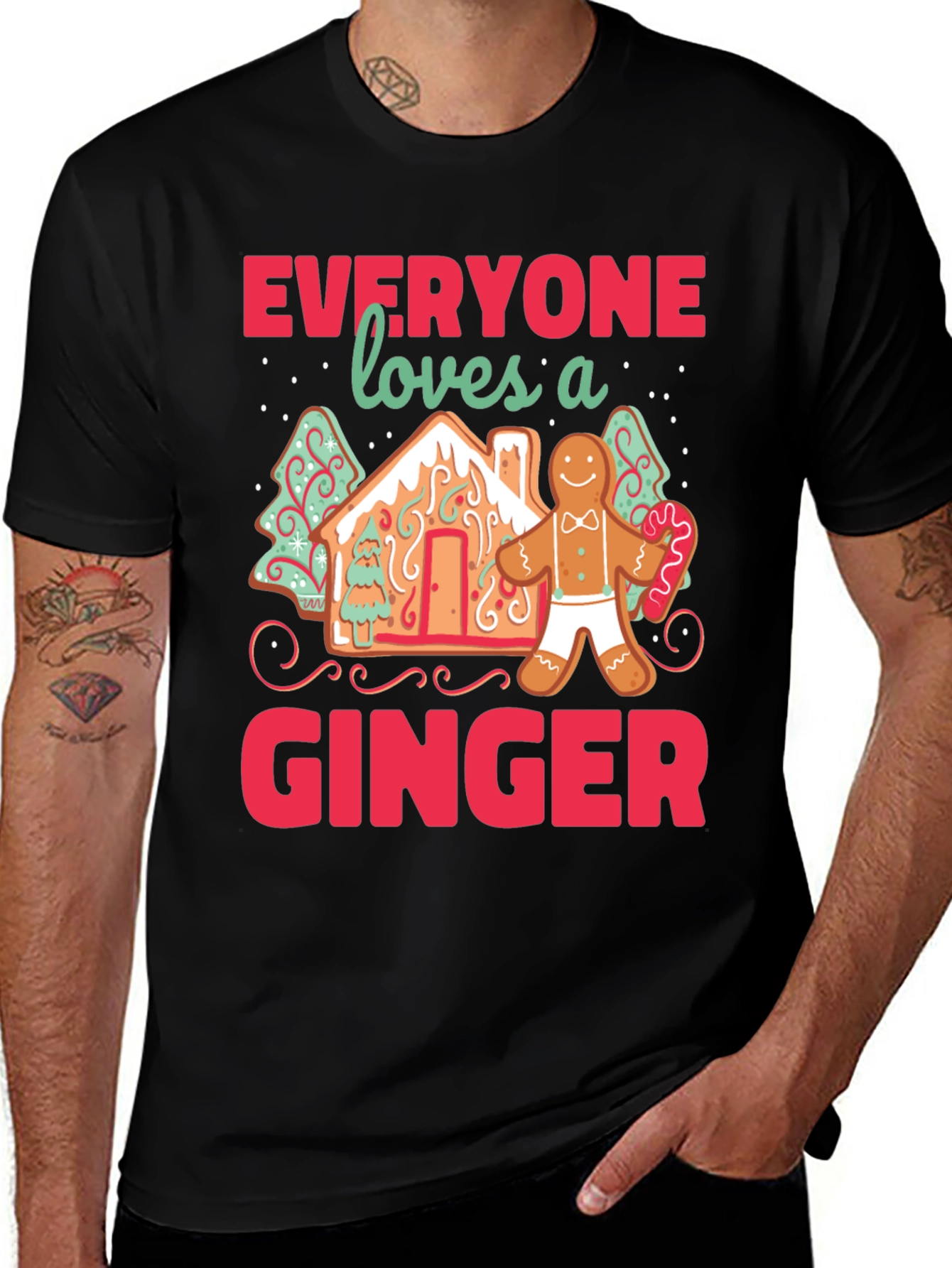 Everyone Loves a Ginger Christmas T-Shirt