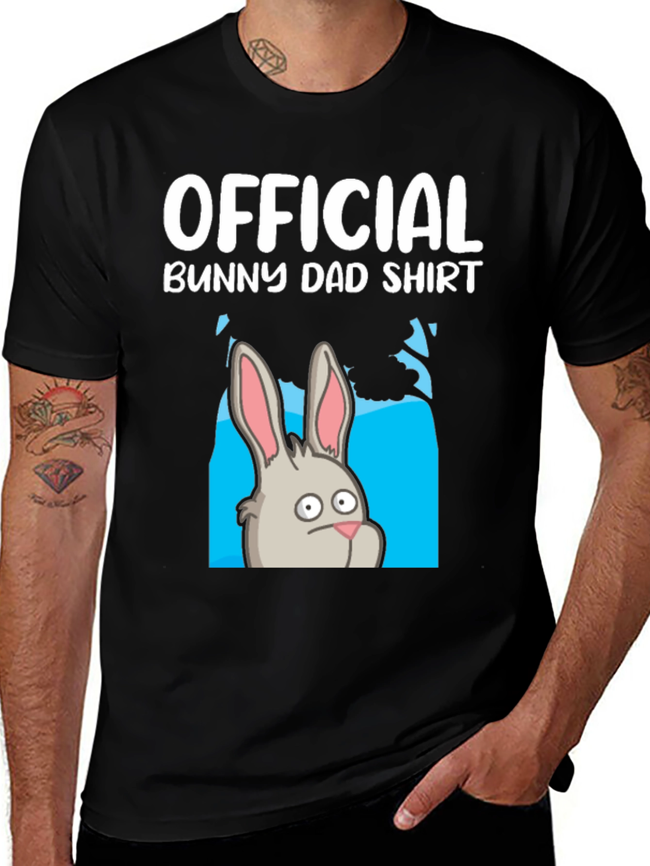 Variant 13 of Official Bunny Dad Shirt - Funny Easter T-Shirt