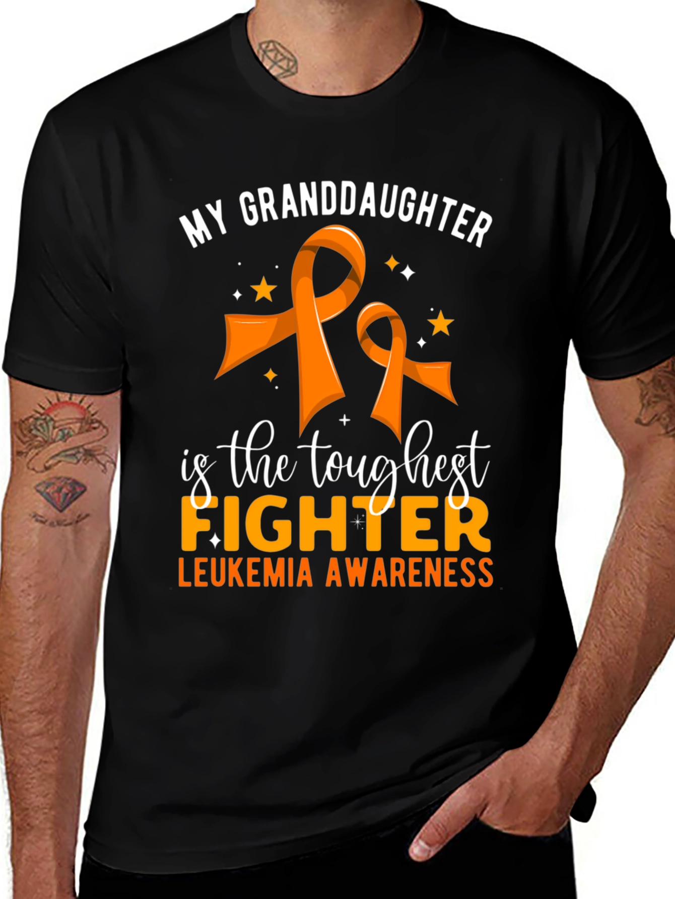 My Granddaughter: Leukemia Awareness T-Shirt