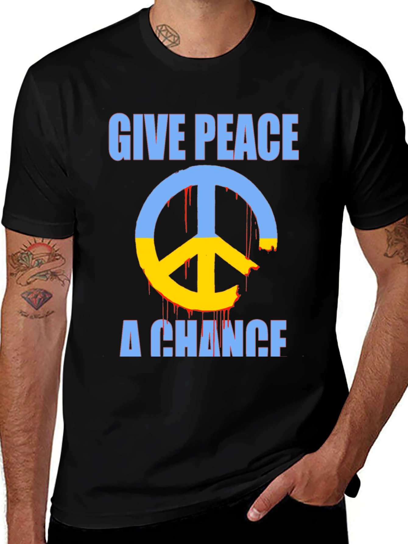 Variant 29 of Give Peace A Chance Graphic Tee