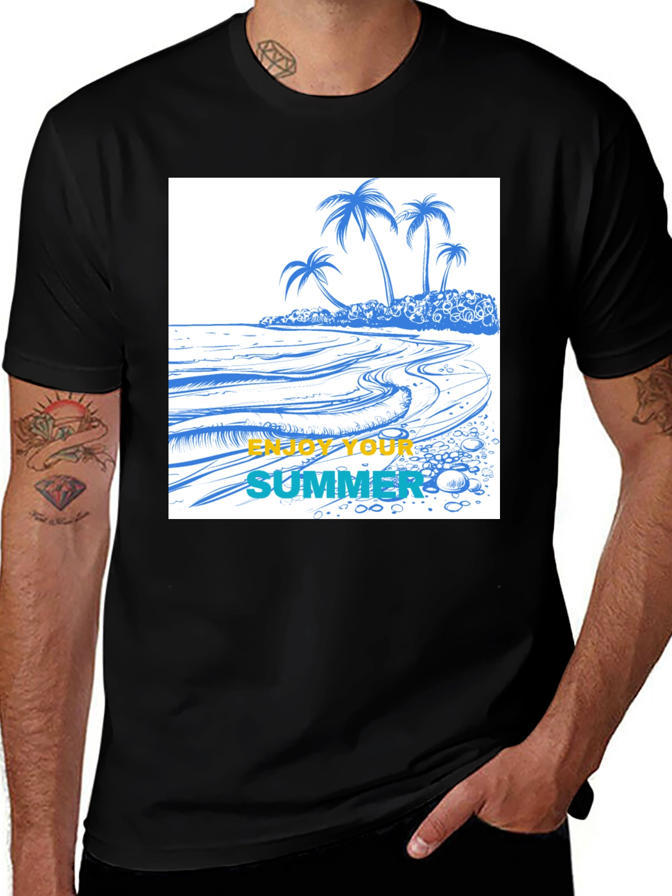 Variant 17 of Summer Beach T-Shirt