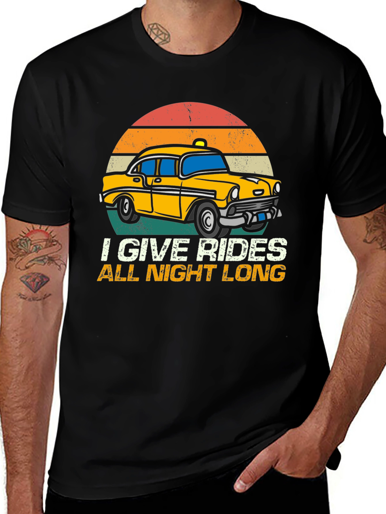Variant 13 of I Give Rides All Night Long T-Shirt