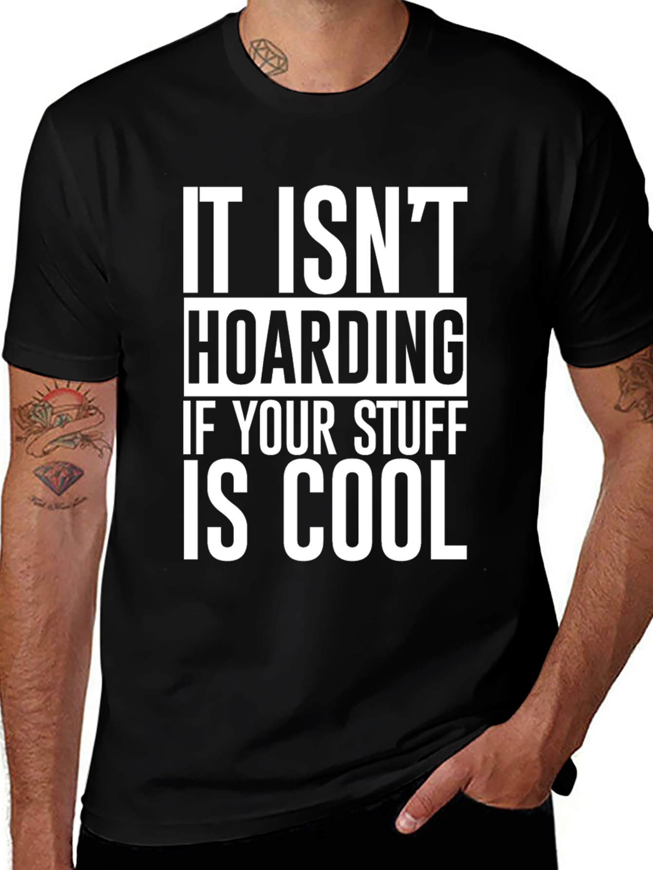 Variant 3 of Cool Stuff Hoarding Graphic Tee