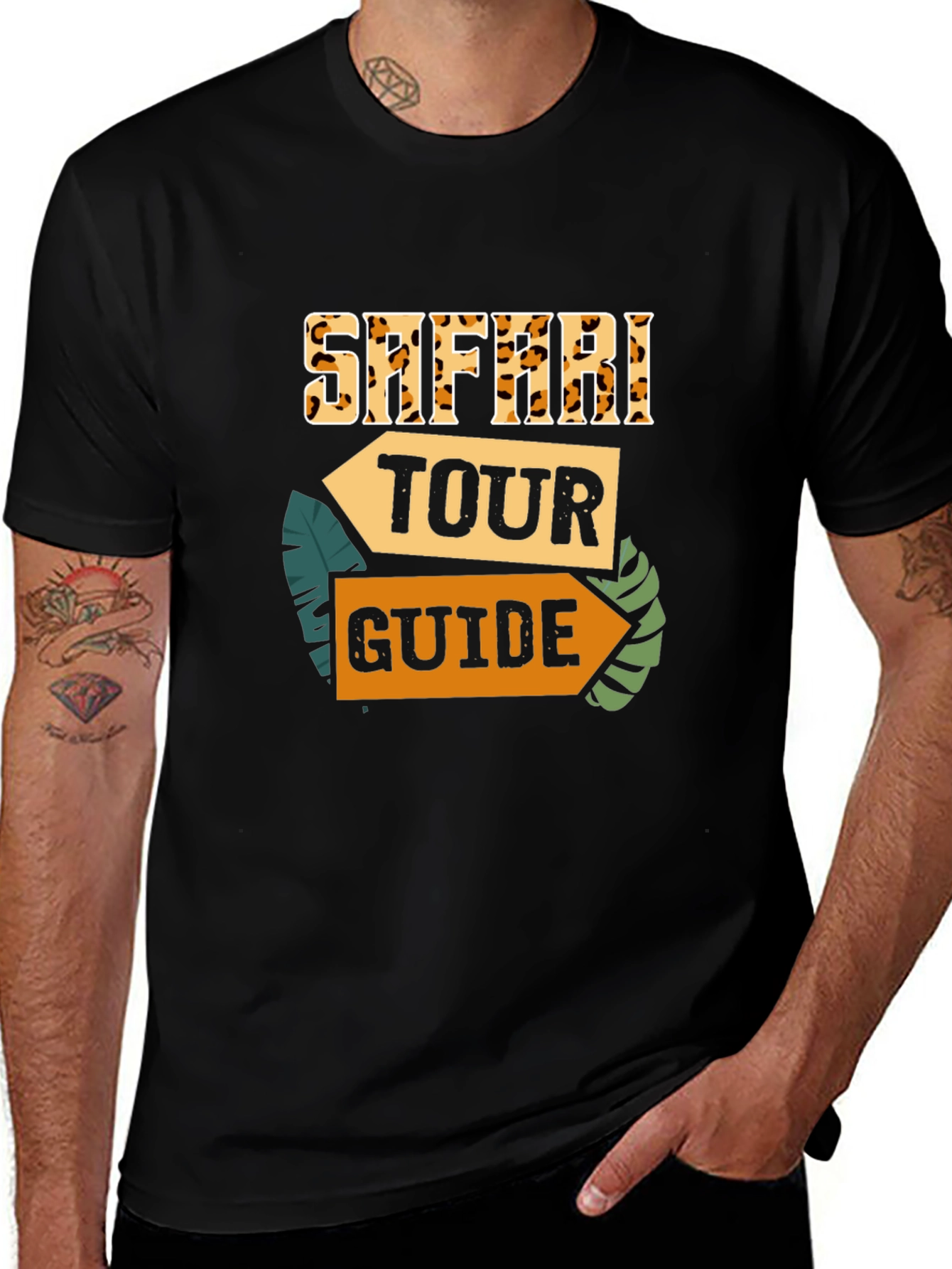 Variant 8 of Safari Tour Guide Graphic Tee