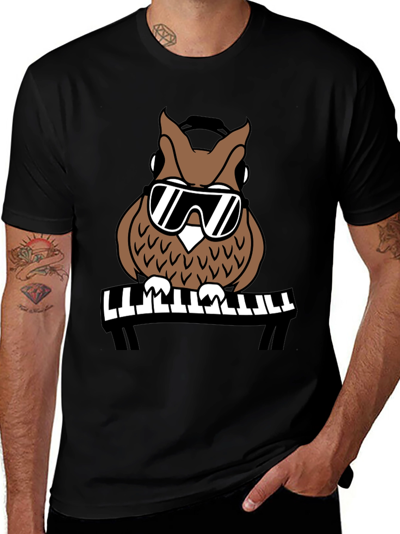 Owl DJ T-Shirt