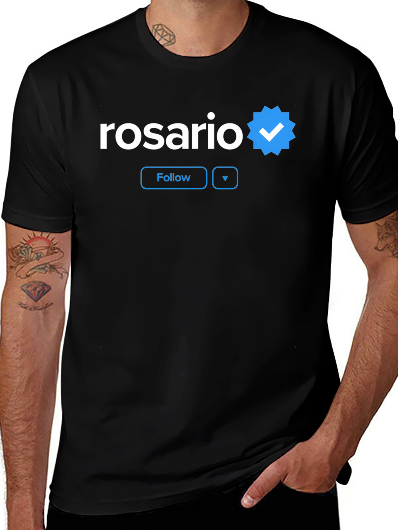 Rosario Verified Graphic Tee - Premium Cotton T-Shirt