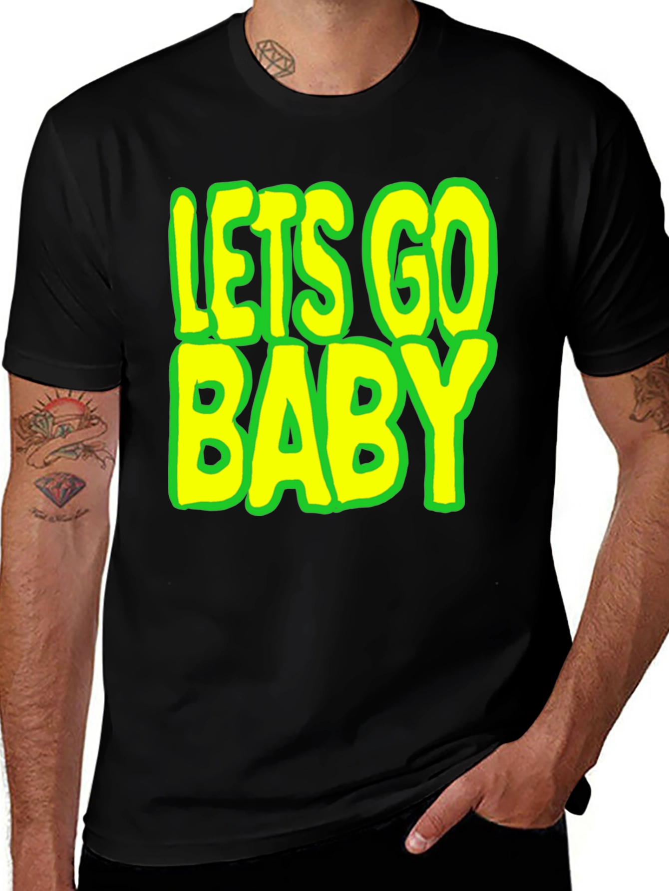 Variant 9 of Let's Go Baby Graphic T-Shirt