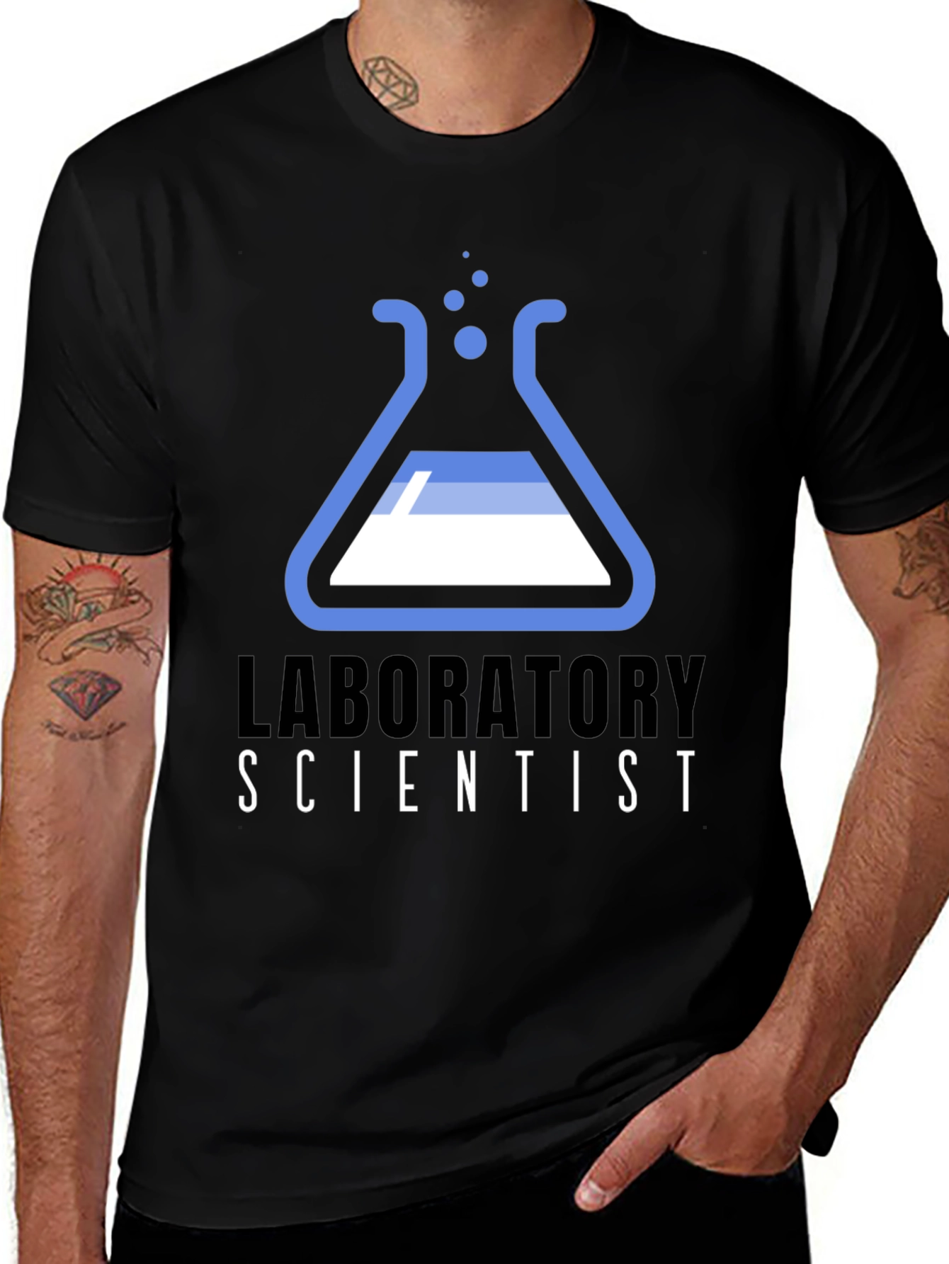 Variant 27 of Laboratory Scientist Graphic T-Shirt - Science Tee