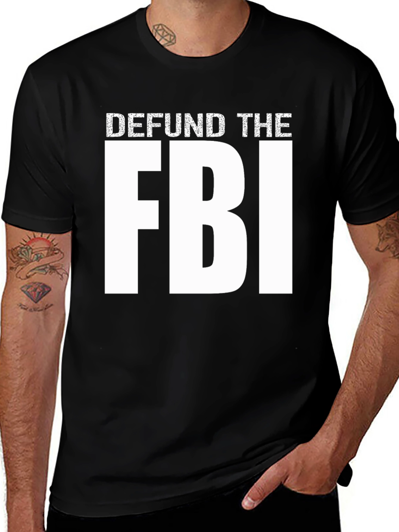 Defund The FBI Graphic T-Shirt - Protest Tee