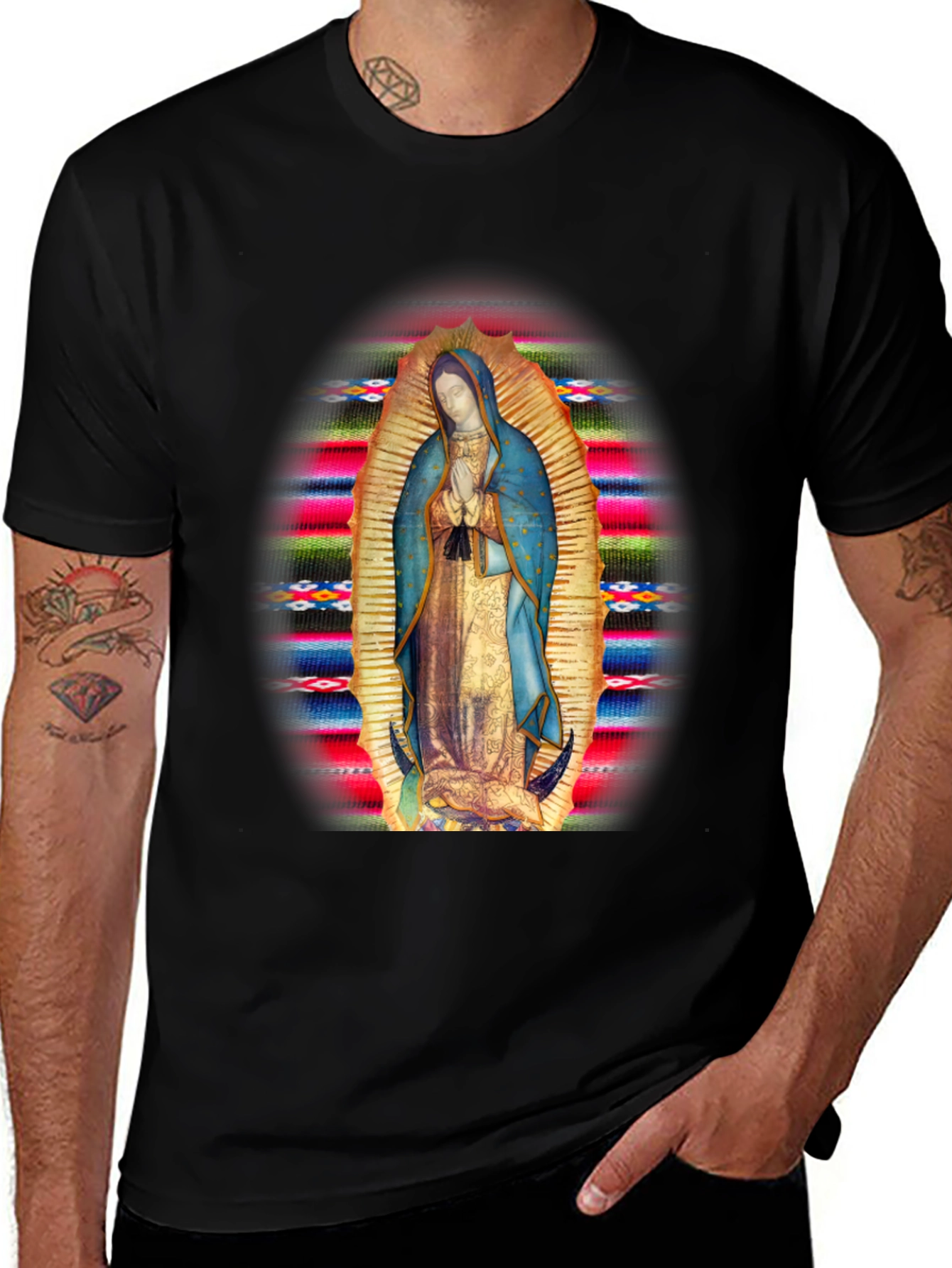 Our Lady of Guadalupe T-Shirt - Soft Cotton Blend