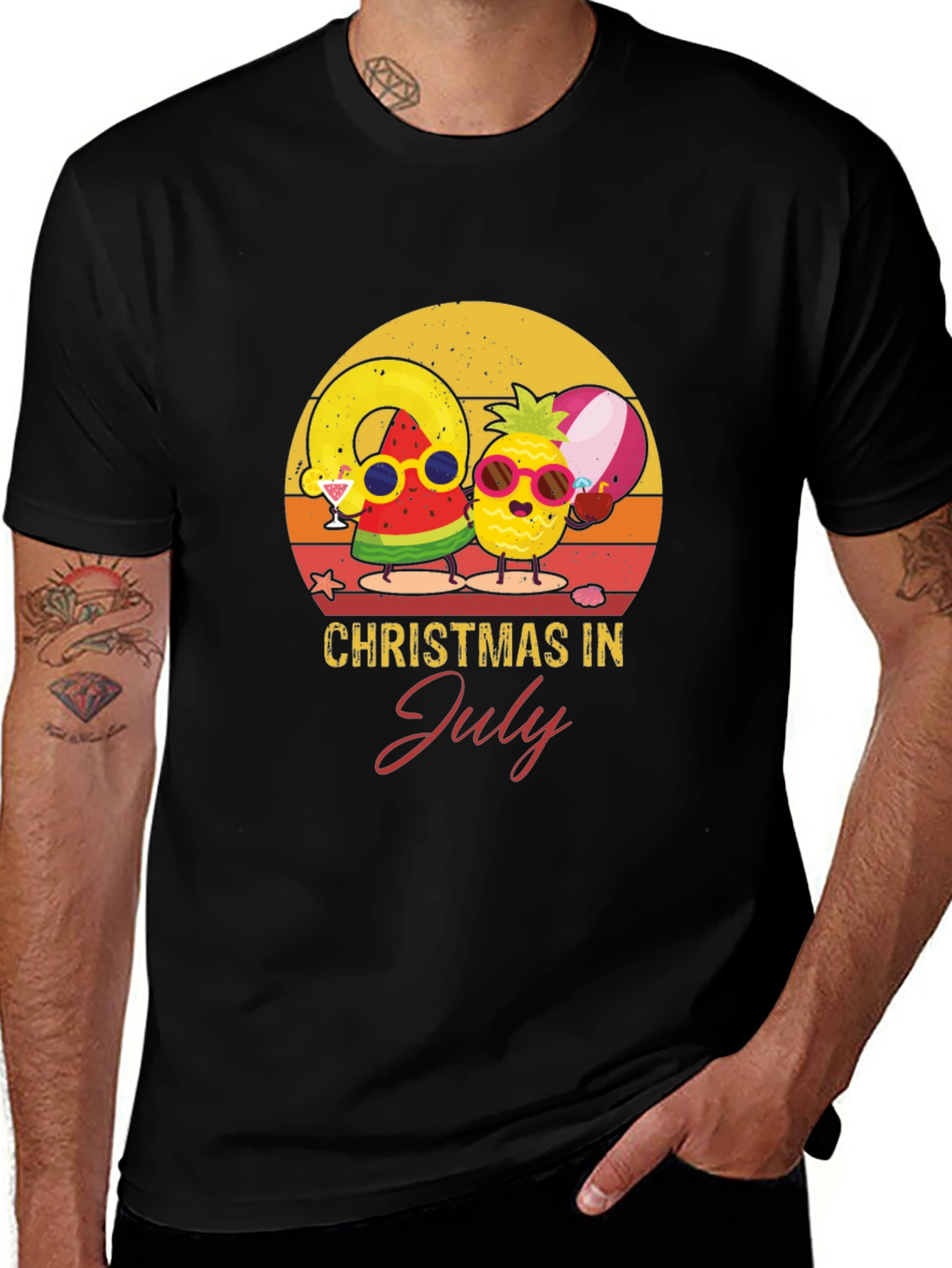 Christmas in July Graphic Tee
