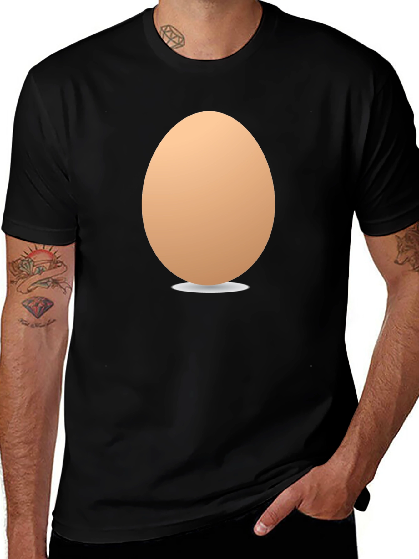 Variant 26 of Egg Graphic T-Shirt - Funny Casual Tee