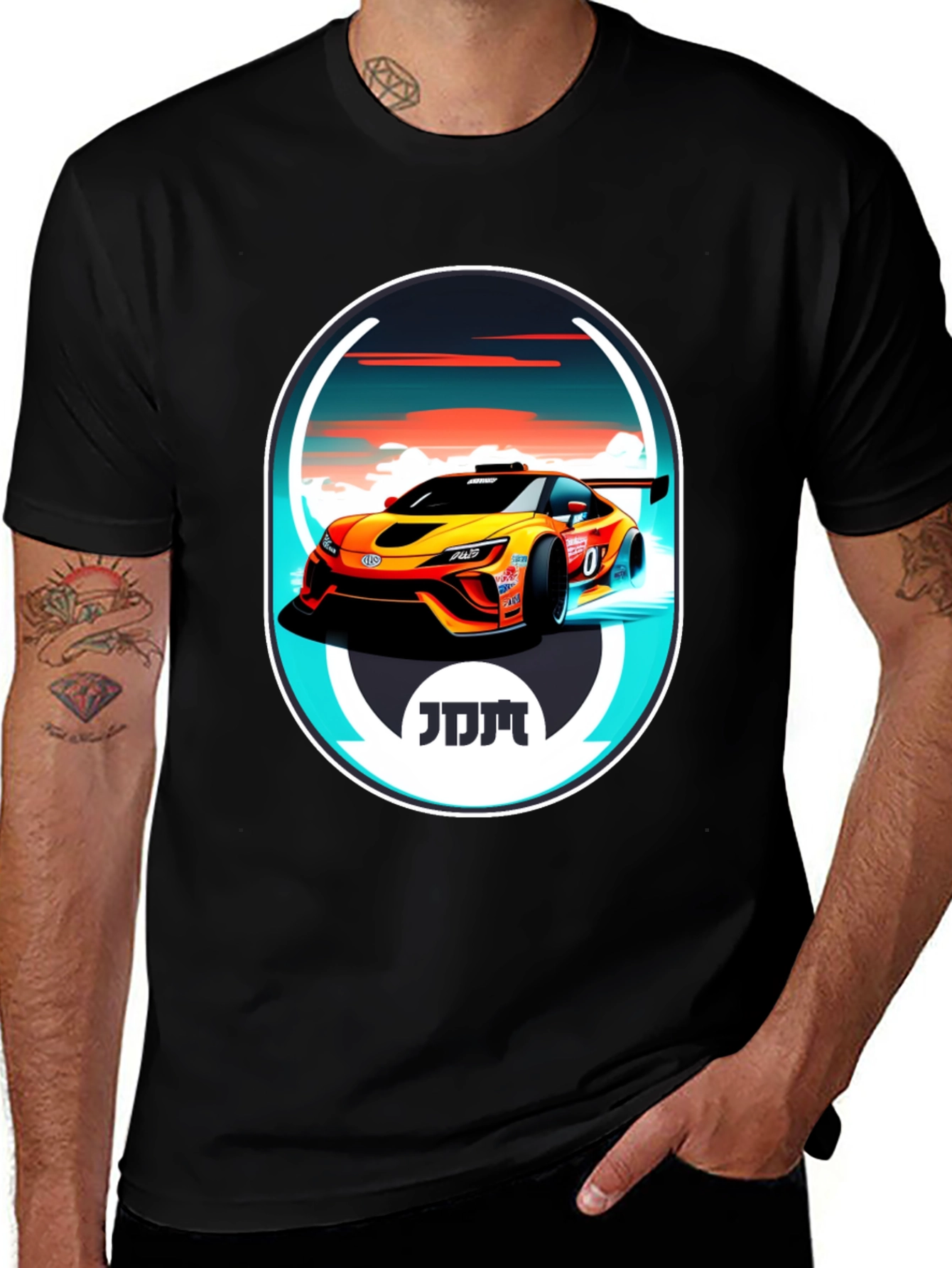 Variant 18 of JDM Race Car Graphic Tee - Stylish Motorsport Apparel