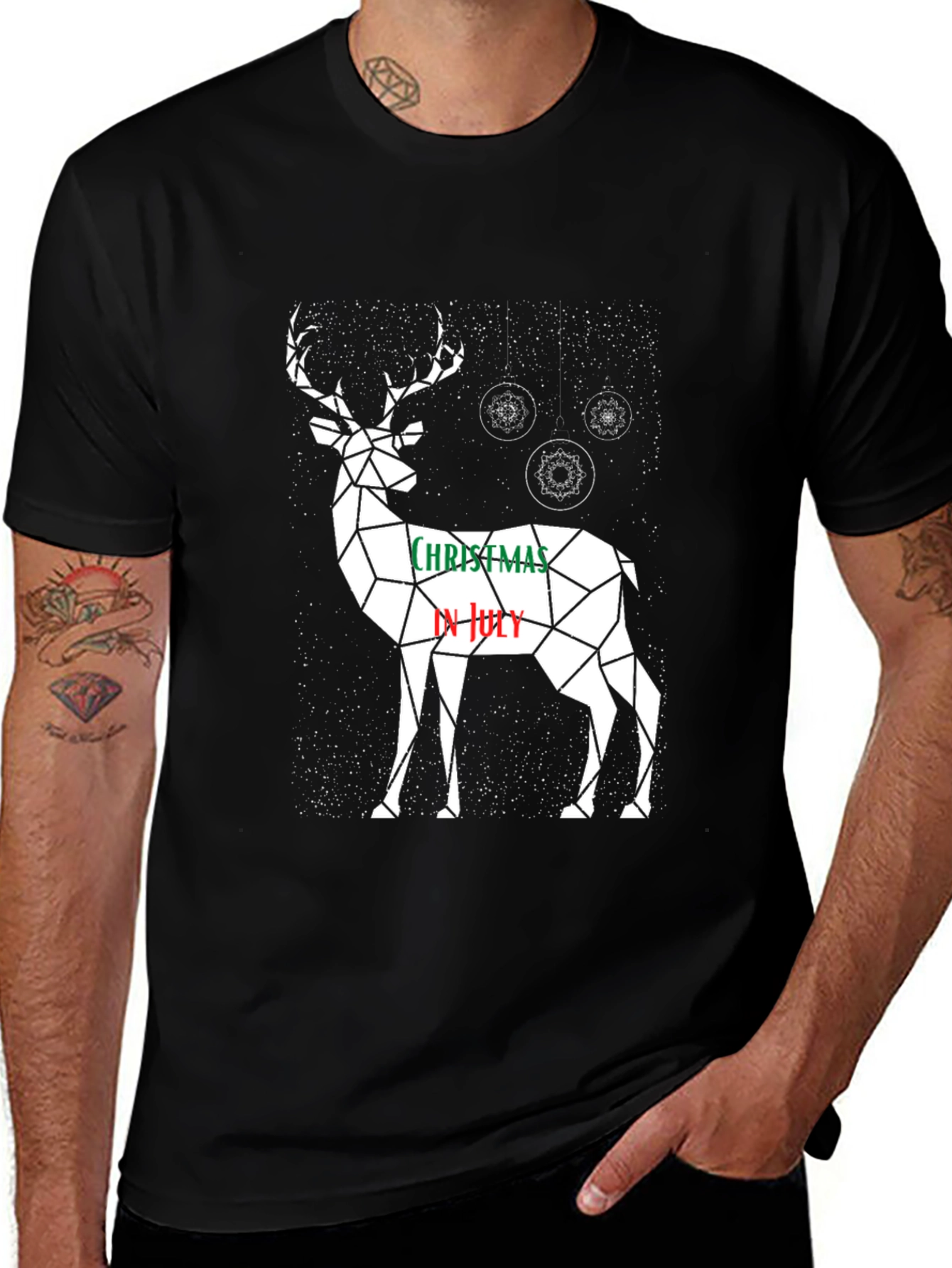 Christmas in July Deer T-Shirt