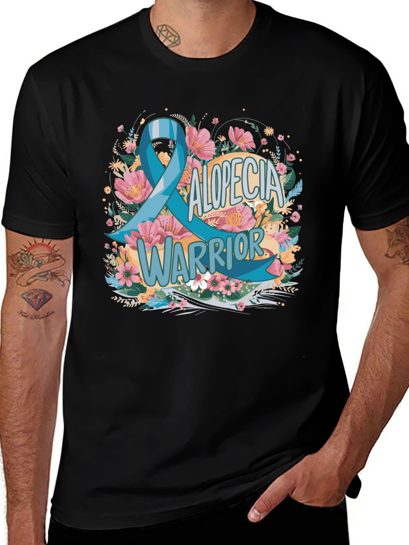Variant 29 of Alopecia Warrior T-Shirt