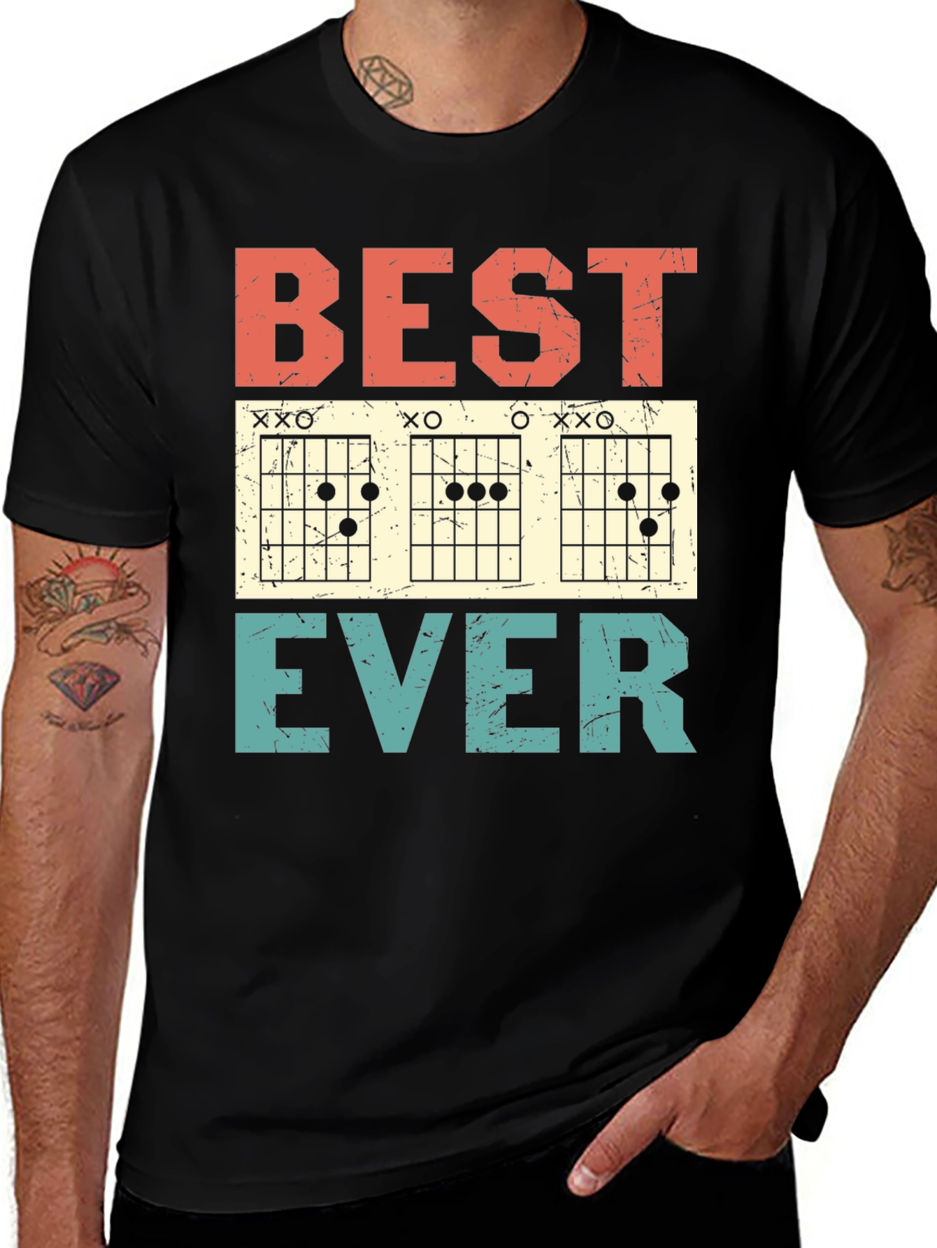 Variant 16 of Best Guitar Chords Ever T-Shirt