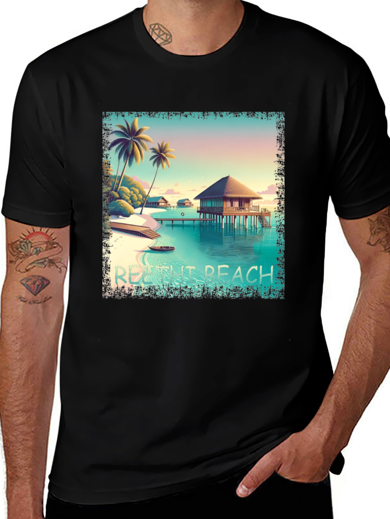 Variant 30 of Beach Resort Graphic Tee - Island Life Style