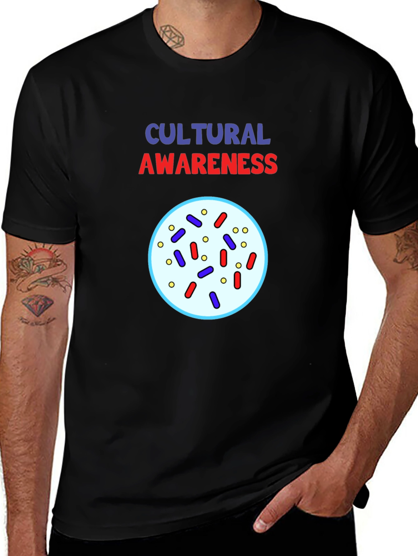 Variant 25 of Cultural Awareness Graphic T-Shirt