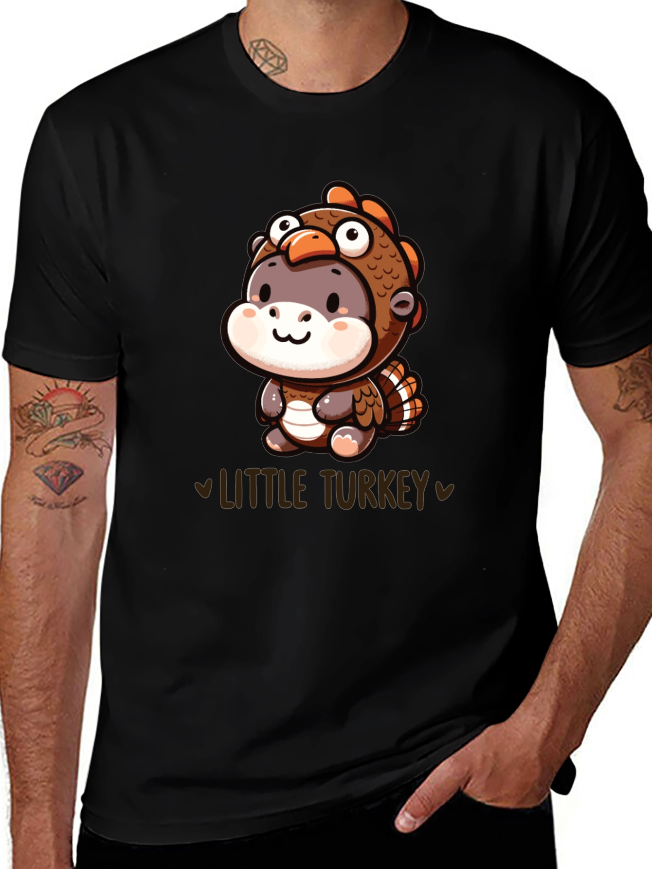 Variant 19 of Little Turkey Graphic Tee