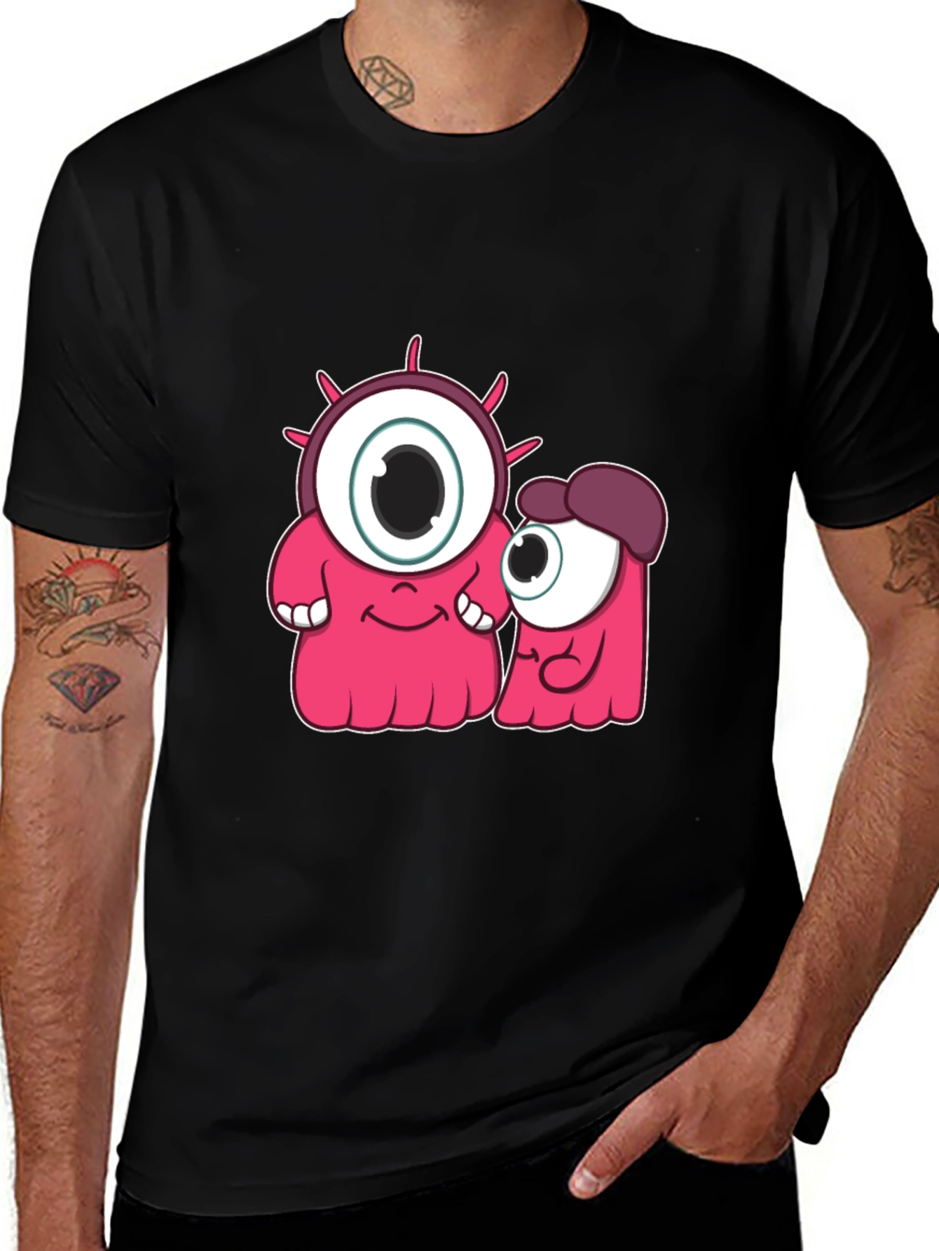 Variant 9 of Monster Graphic T-Shirt