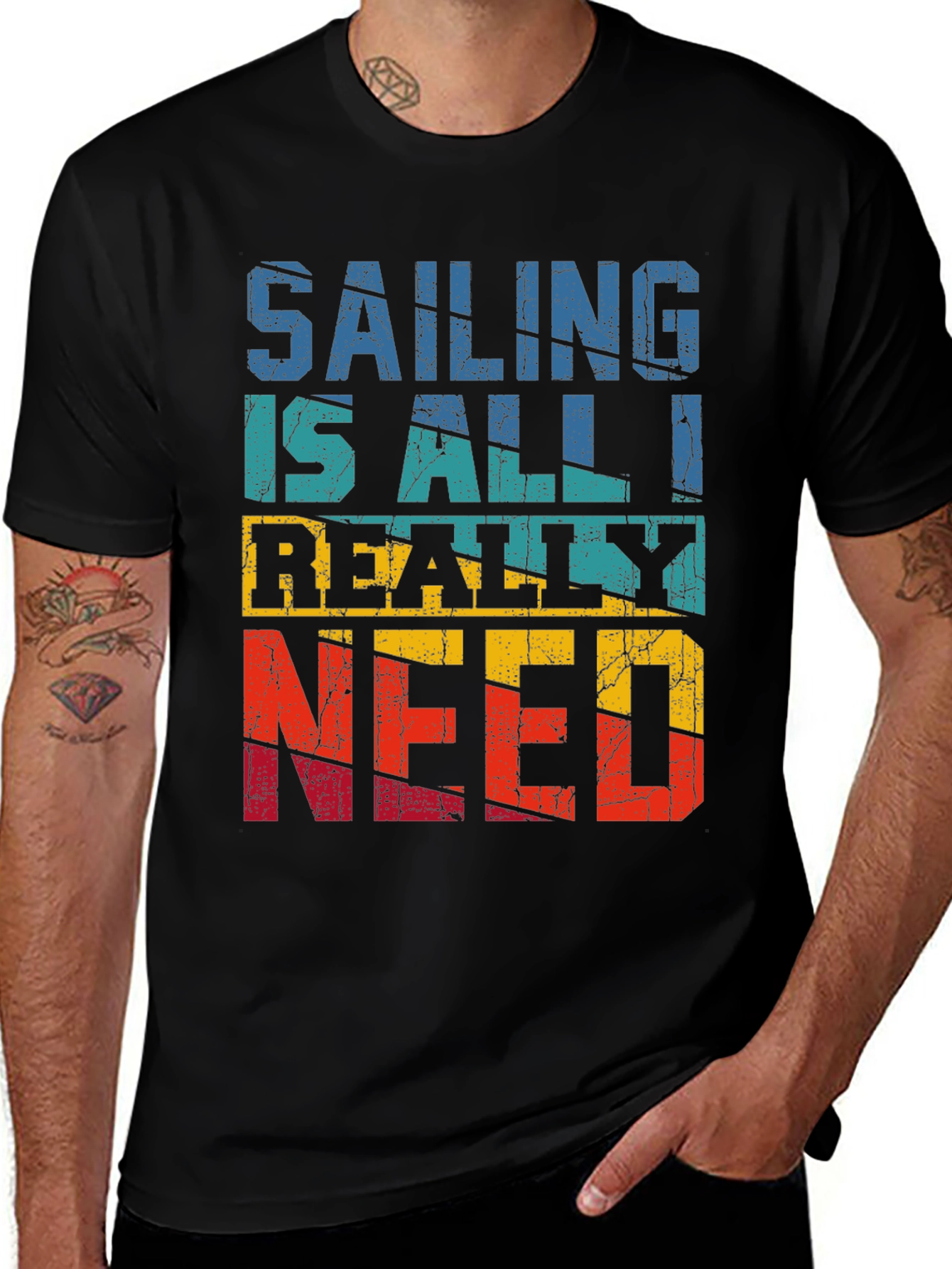Variant 3 of Sailing Is All I Really Need Graphic T-Shirt