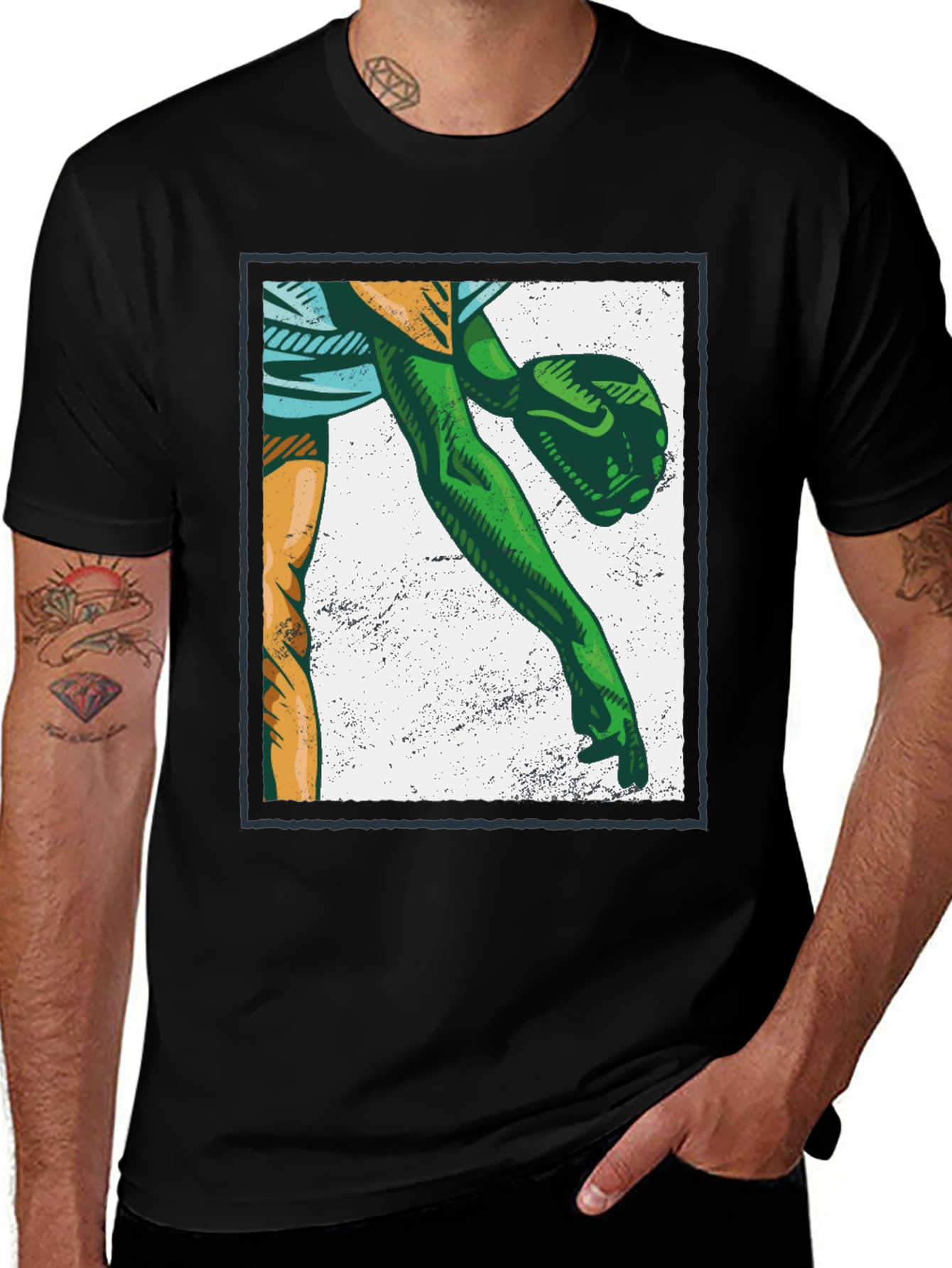 Variant 29 of Throwback Throwing Shirt