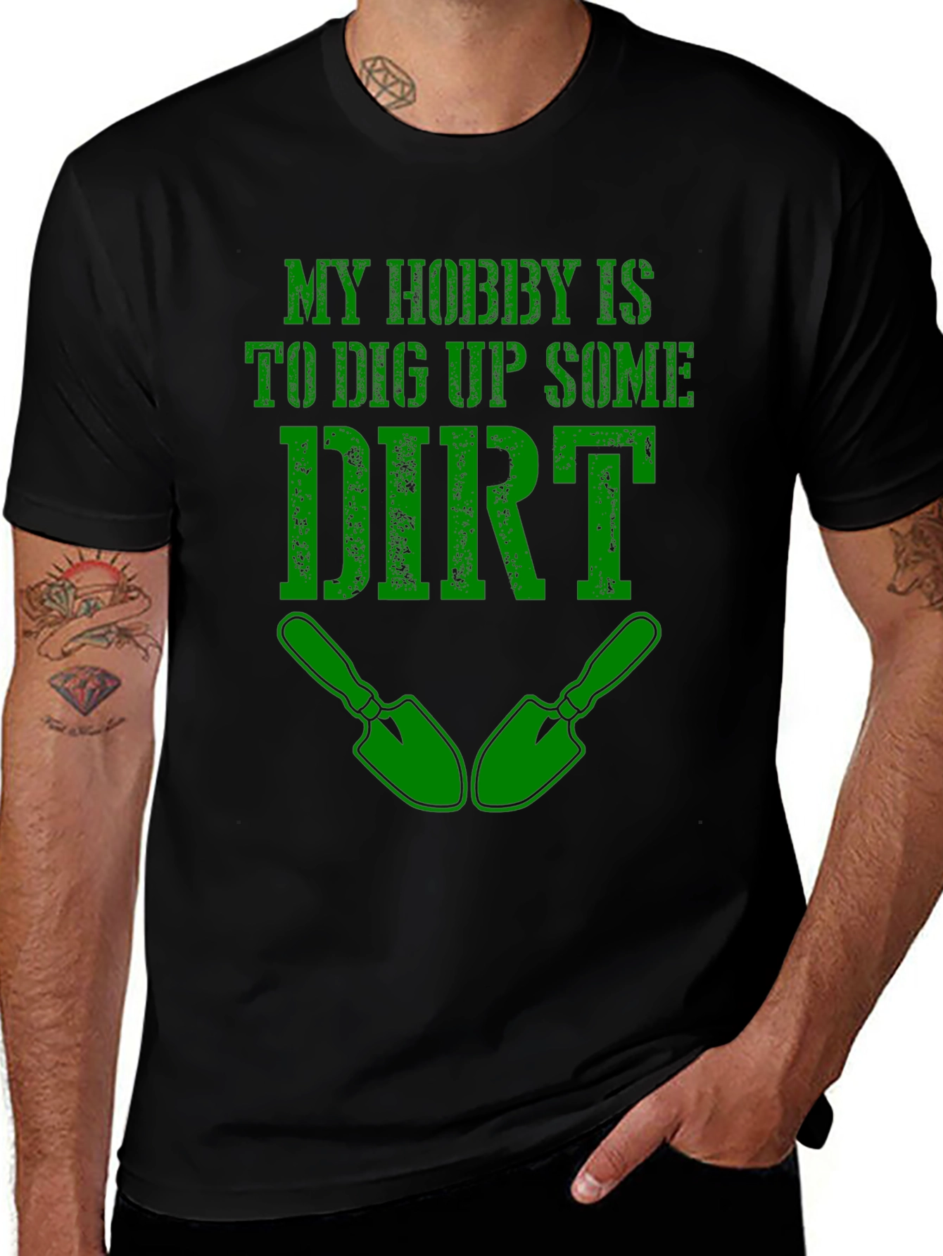 Variant 9 of Hobby Dirt T-Shirt - Dig Up Some Dirt!