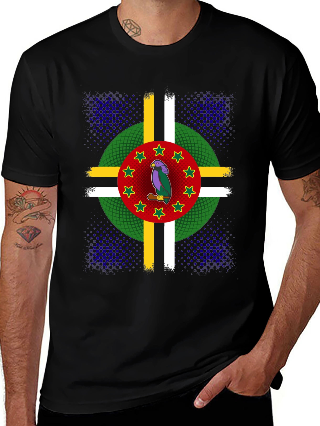 Dominica Flag T-Shirt - Caribbean Pride