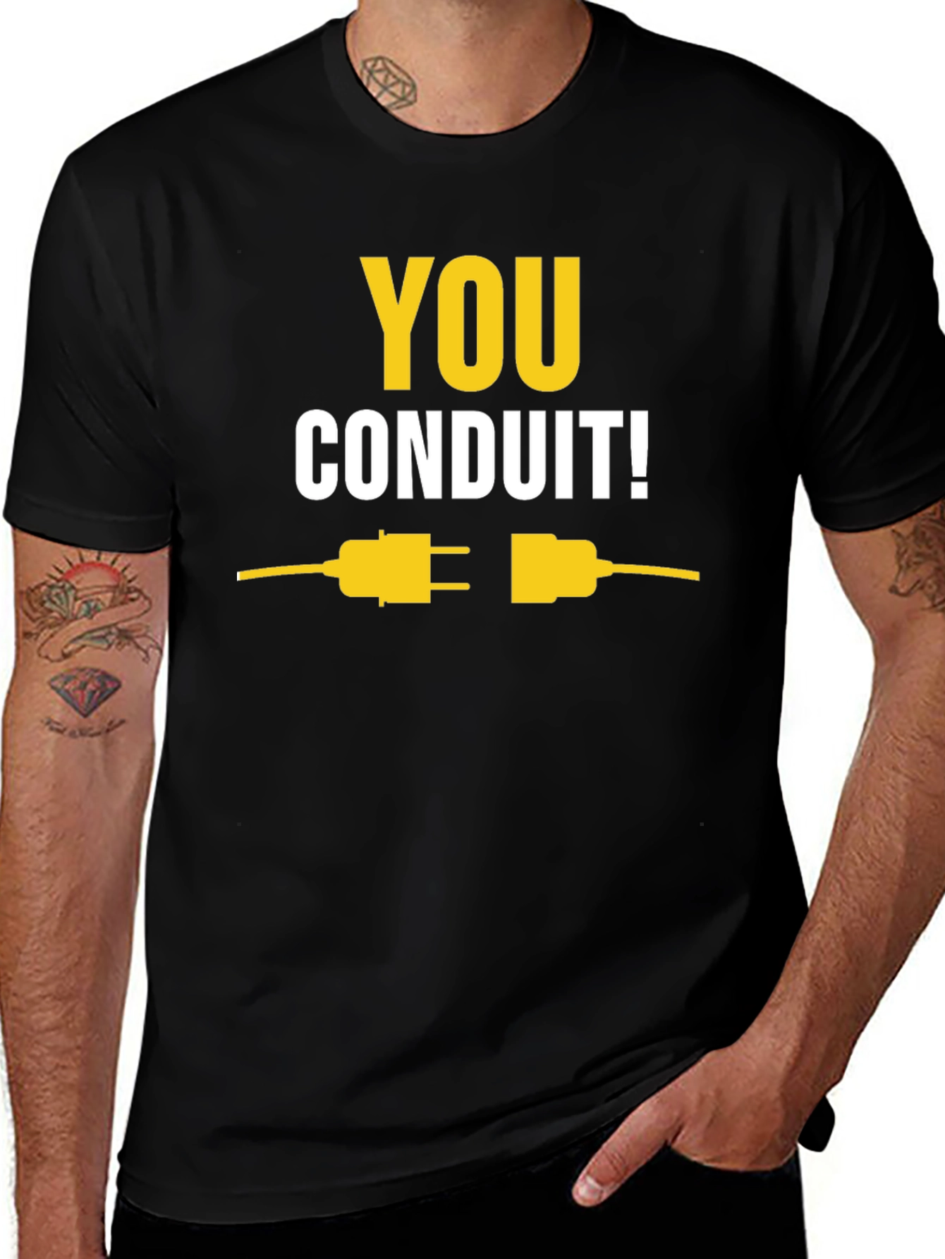 Variant 27 of You Conduit! Graphic T-Shirt