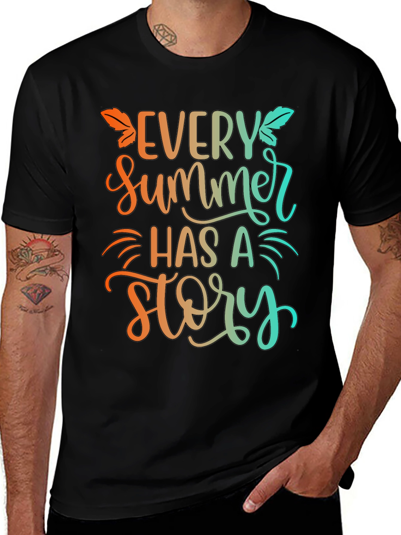 Variant 5 of Every Summer Has A Story Graphic T-Shirt