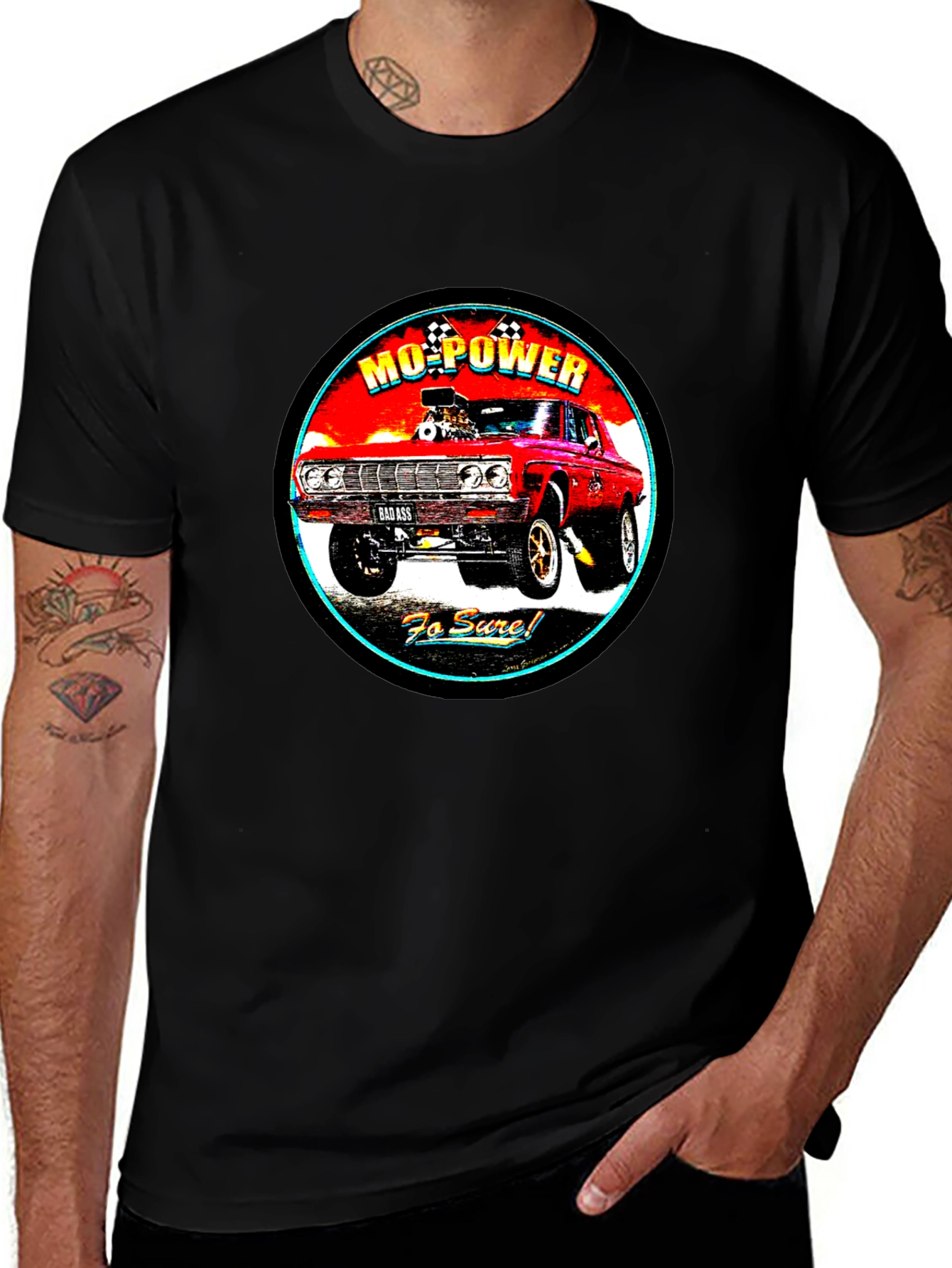Variant 25 of Mo-Power Classic Car Graphic T-Shirt