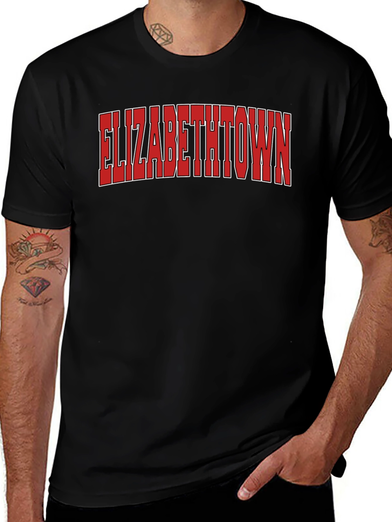 Variant 24 of Elizabethtown Black T-Shirt