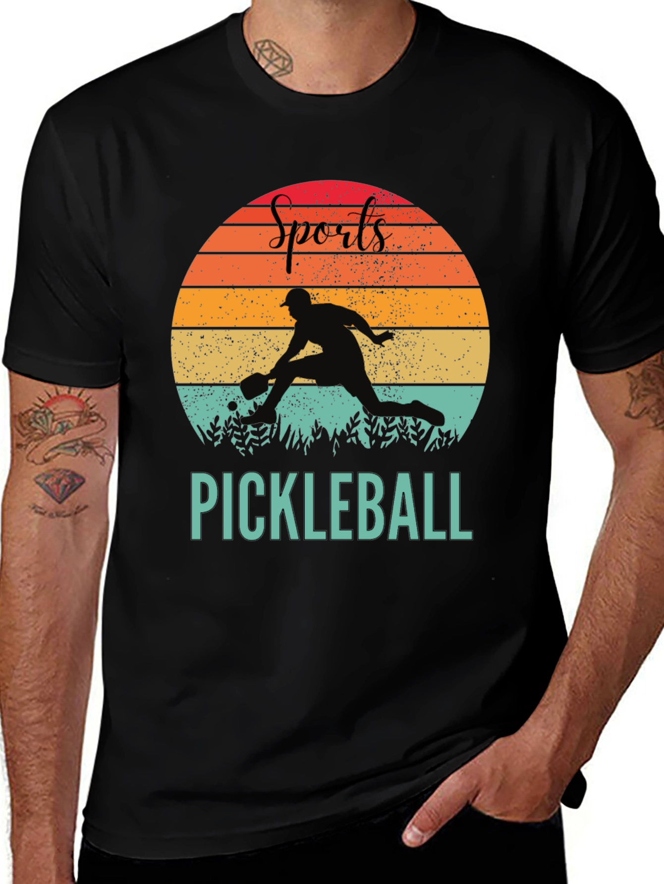 Variant 27 of Pickleball Sports T-Shirt