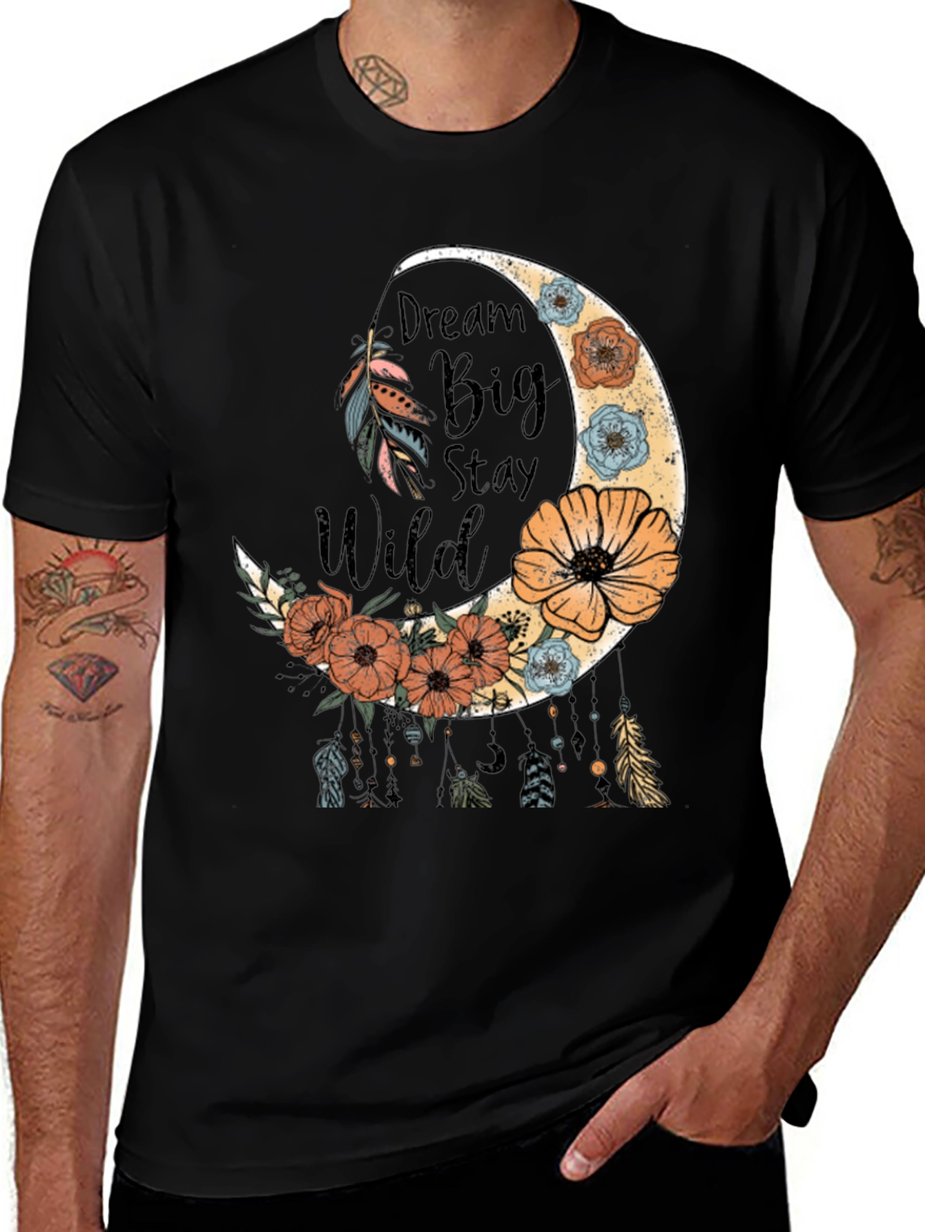 Variant 13 of Dream Big Moon Graphic Tee