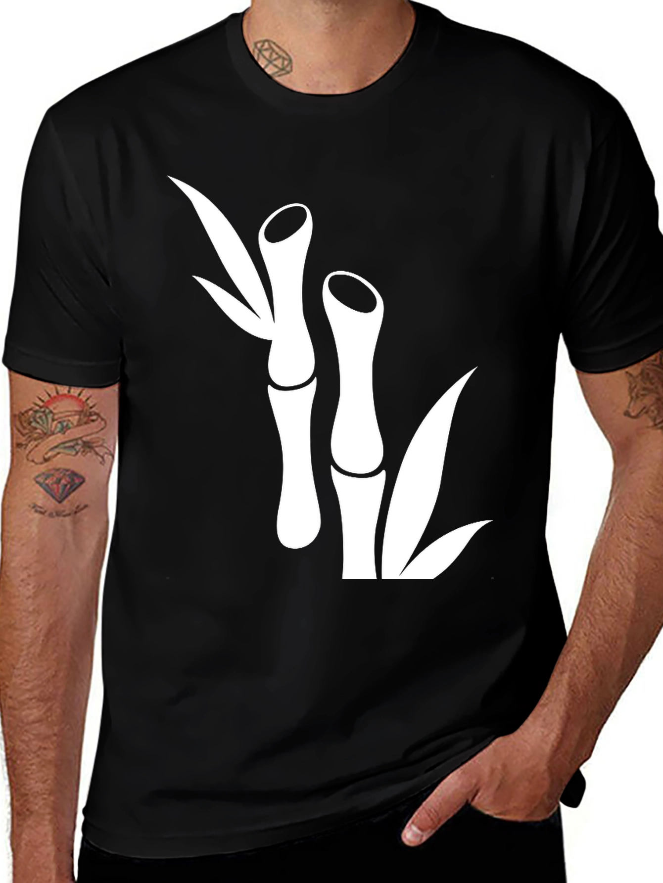 Bamboo T-Shirt - Nature Inspired Graphic Tee